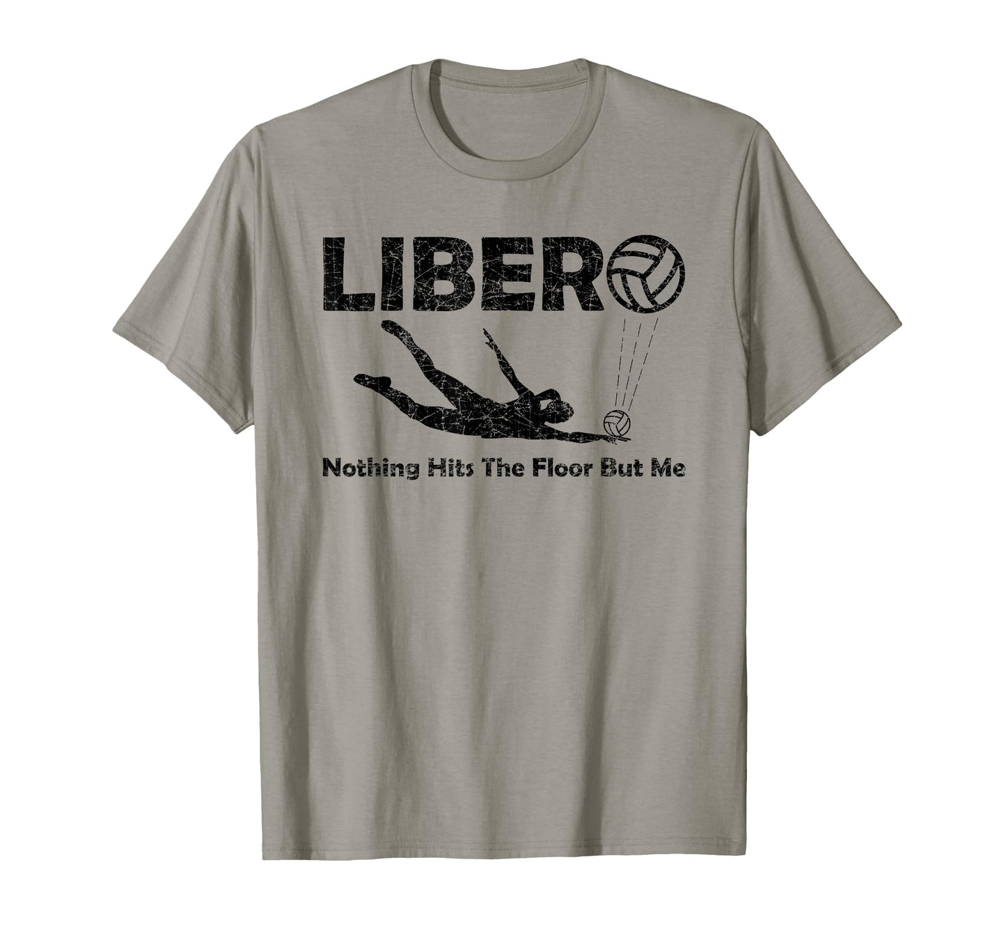 Libero Volleyball Player, Defensive Specialist, VBall Game T-Shirt