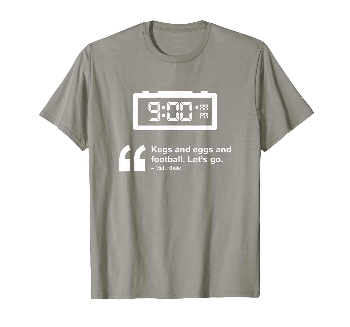 Kegs and Eggs and Football T-Shirt