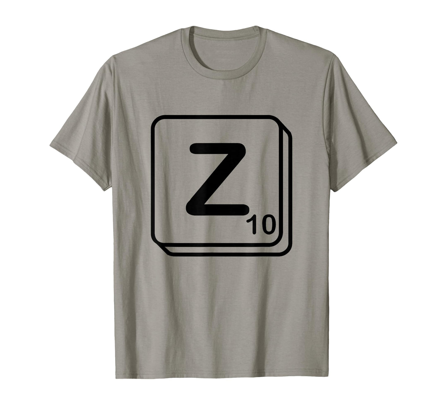 Letter Z Word Game Tile T-Shirt