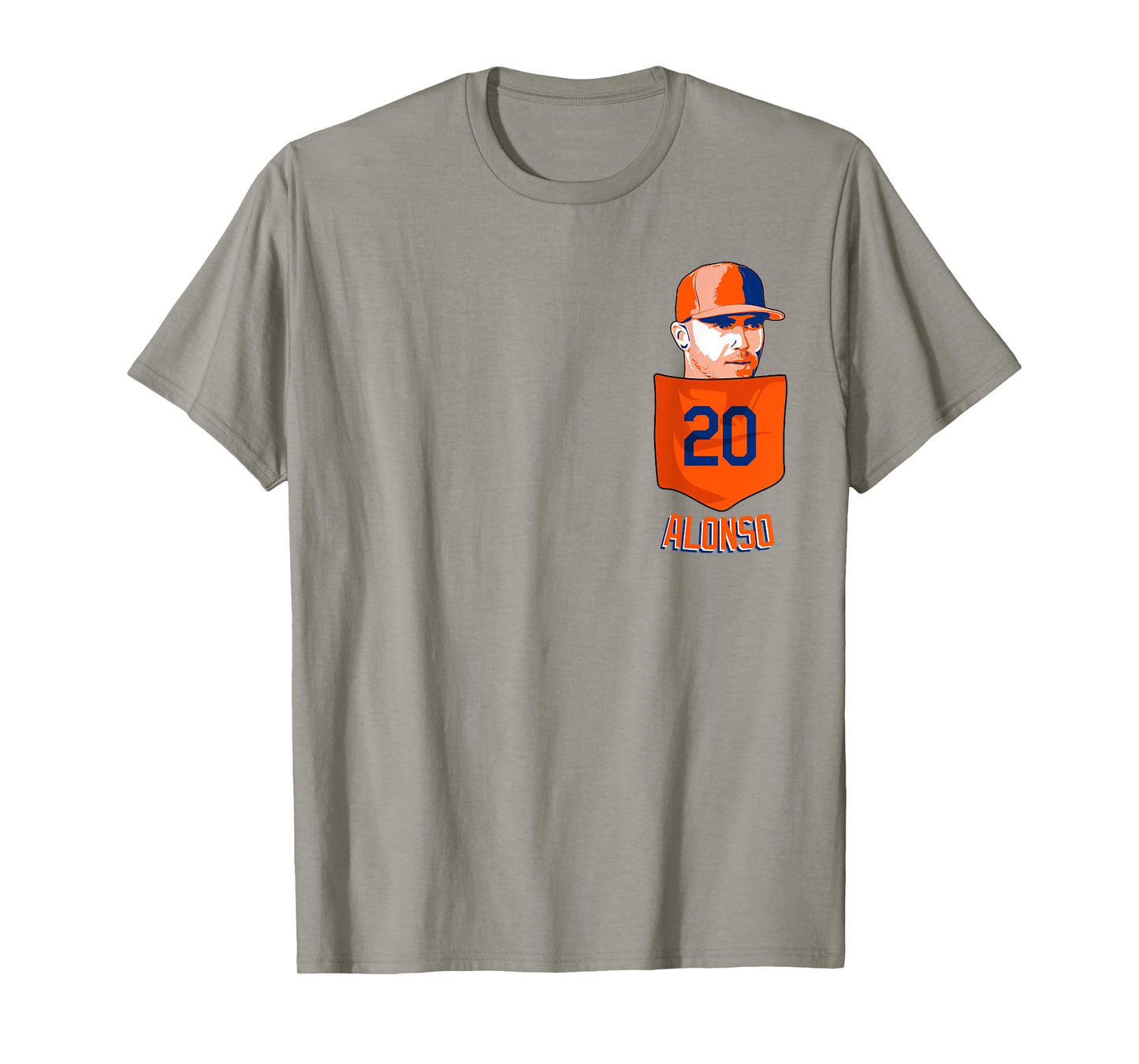 Pete Alonso New York Baseball Pocket Tee MLBPA T-Shirt