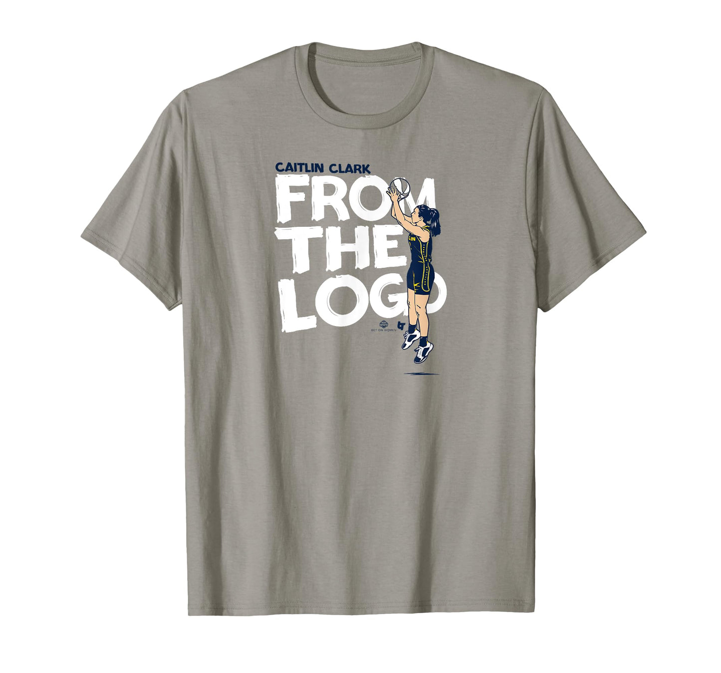 Caitlin Clark: From the Logo - Indiana Basketball T-Shirt