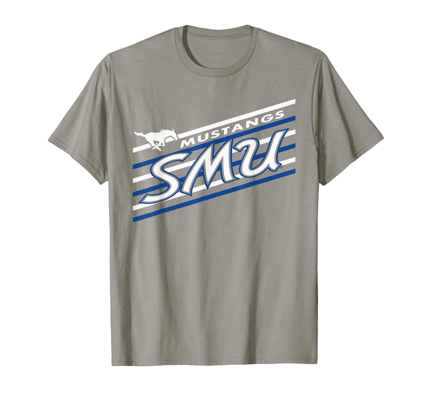 SMU Mustangs Retro Performer Red Officially Licensed T-Shirt