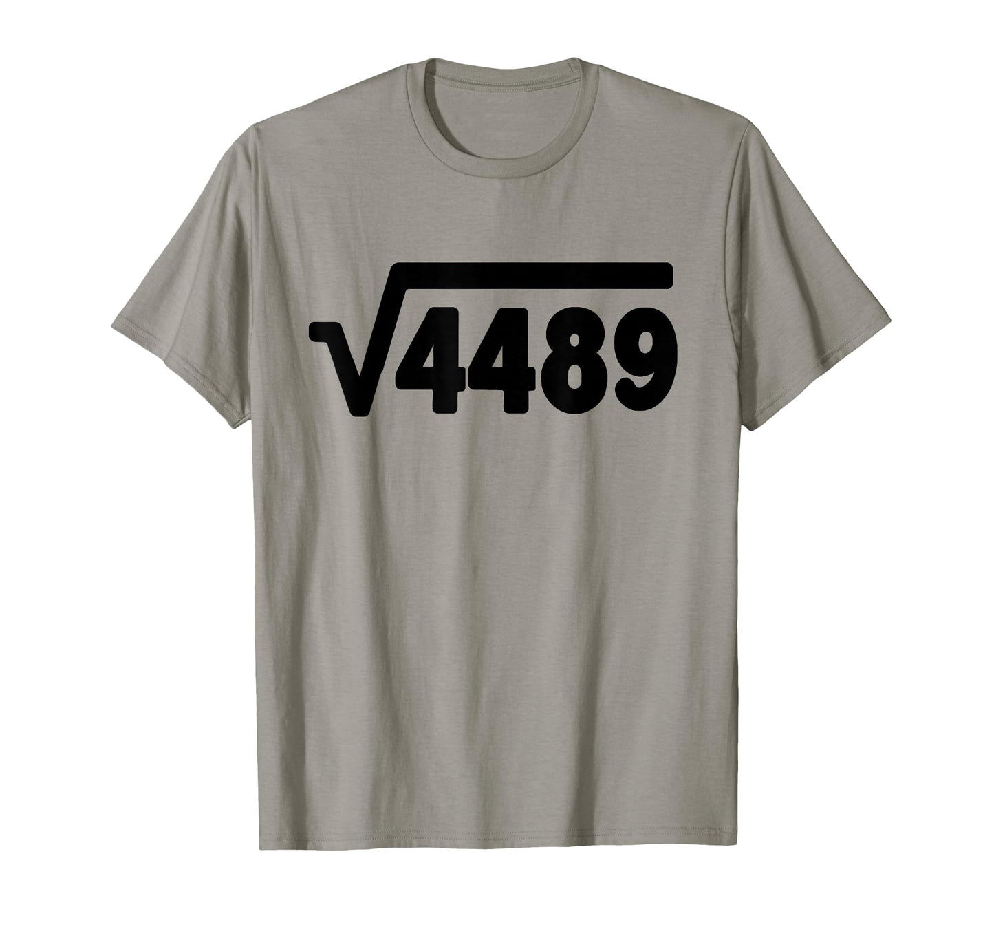 67 Meme Square Root 4489 Six Seven Slang Math Teacher T-Shirt