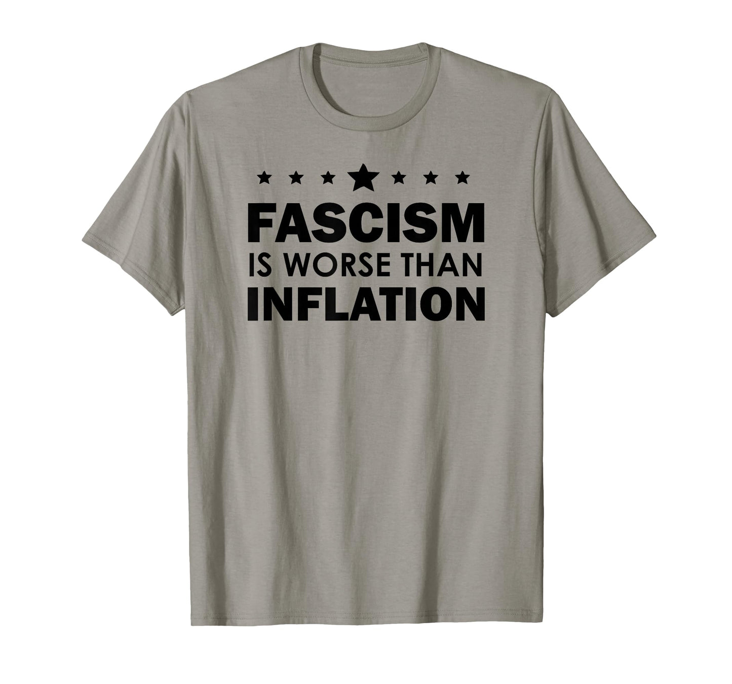 Resist Fascism is Worse Than Inflation No Kings Anti-Fascism T-Shirt