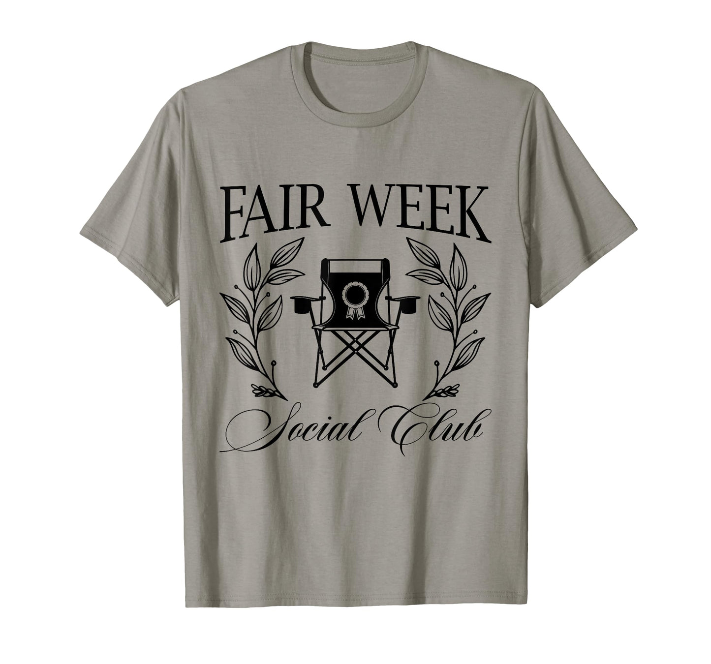 Fair Week Social Club Funny State Fair County Fair Carnival T-Shirt