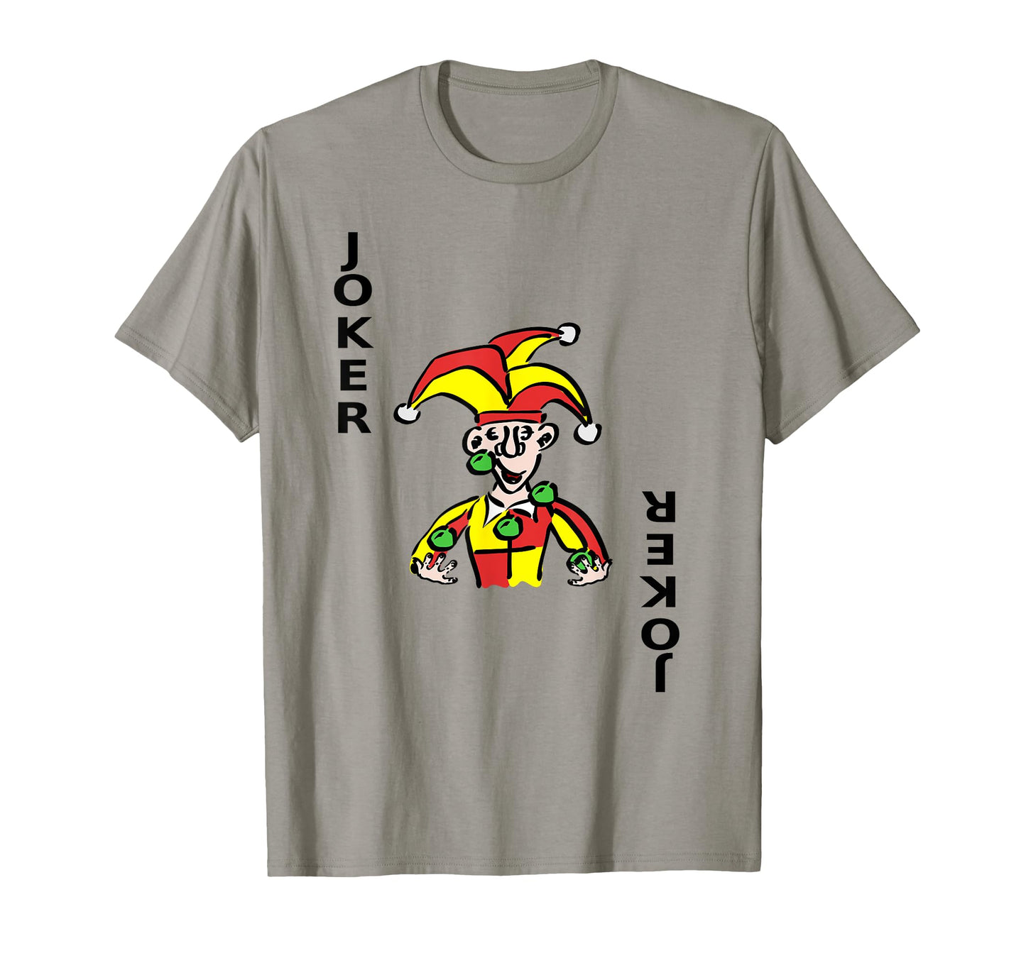 Joker Card Deck Of Cards Halloween Costume Matching Gift T-Shirt