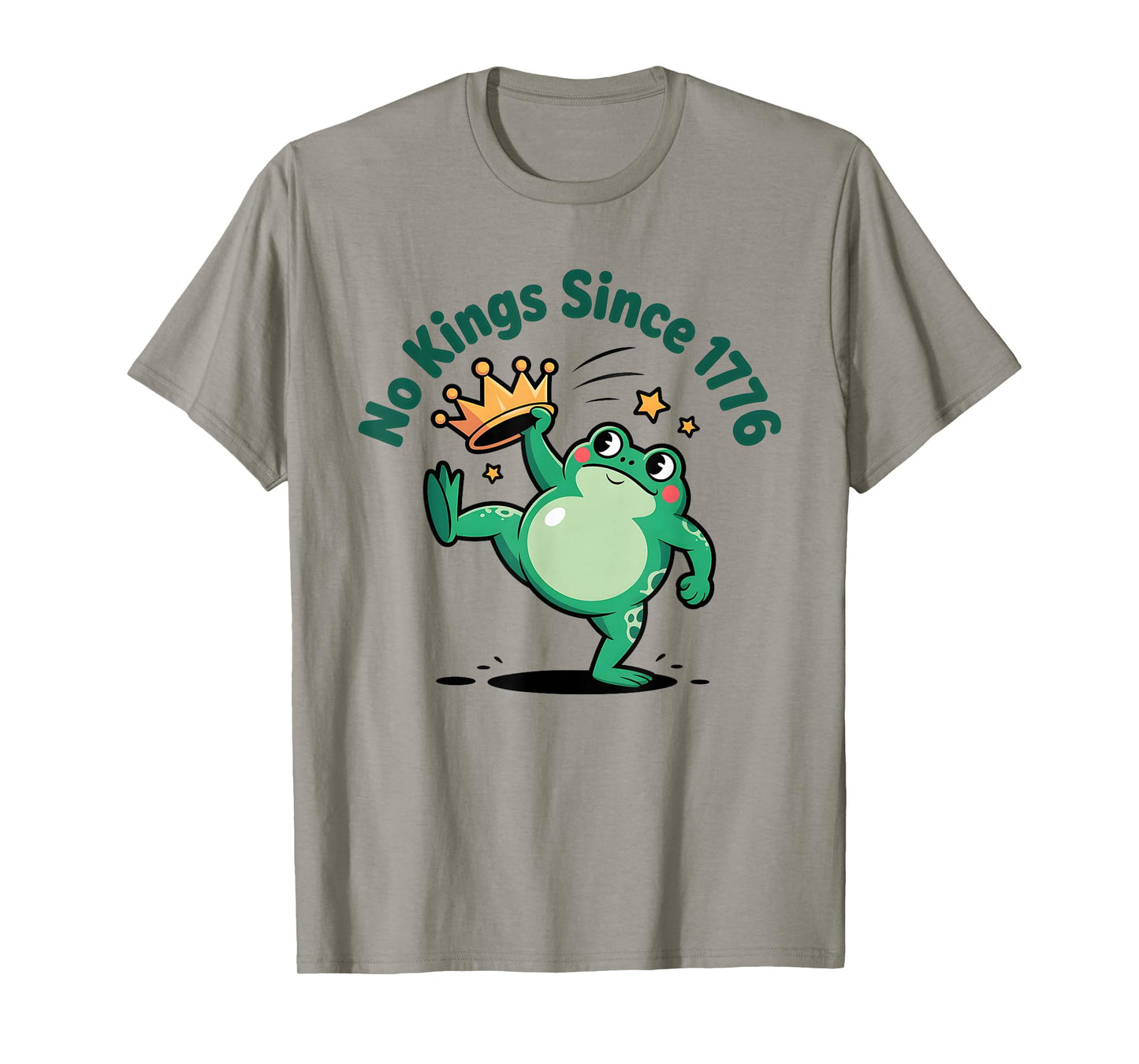 Frog Protest No Kings in America Democracy Patriotic Frog T-Shirt