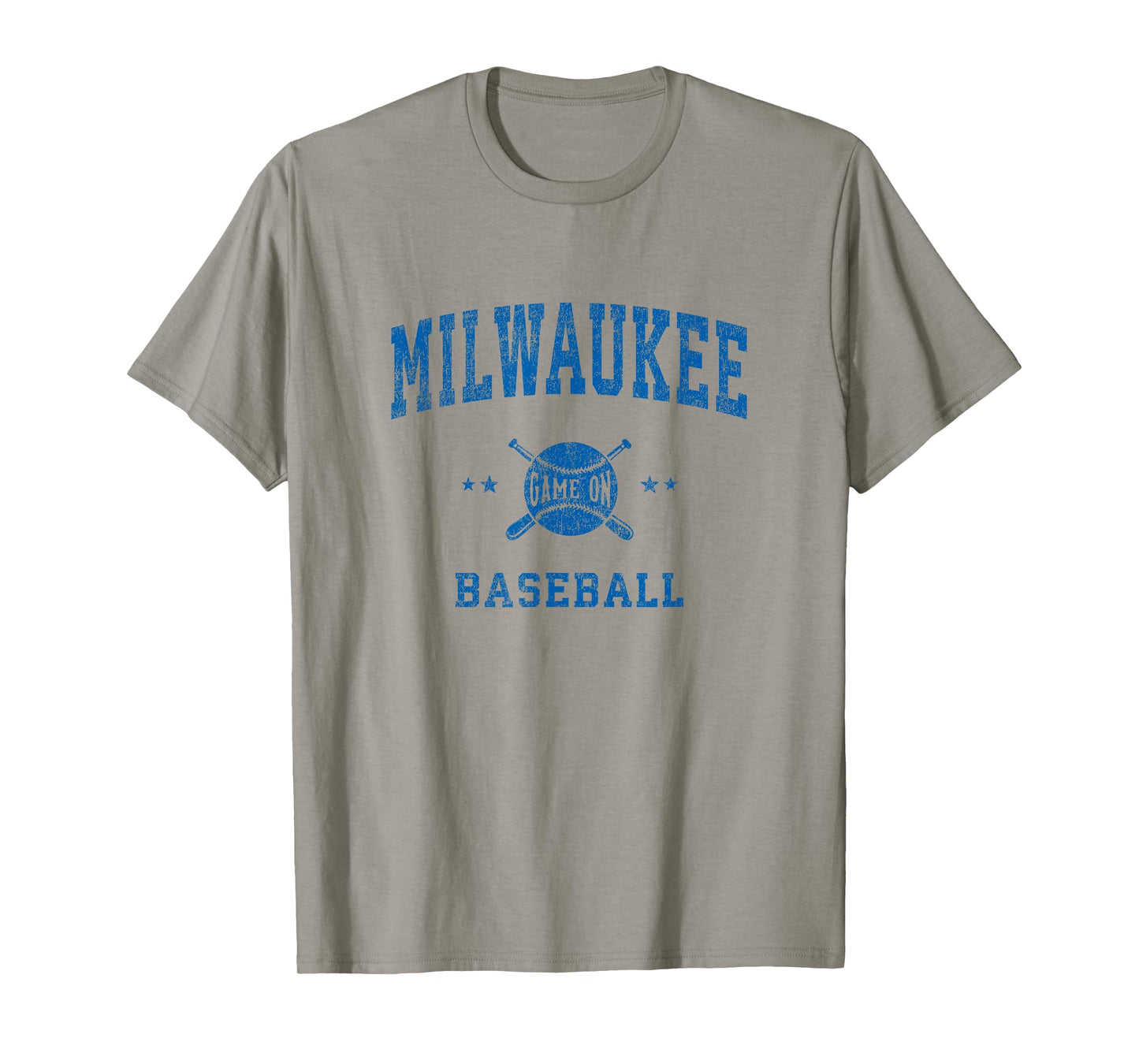 Milwaukee Vintage Baseball Throwback Retro Design T-Shirt
