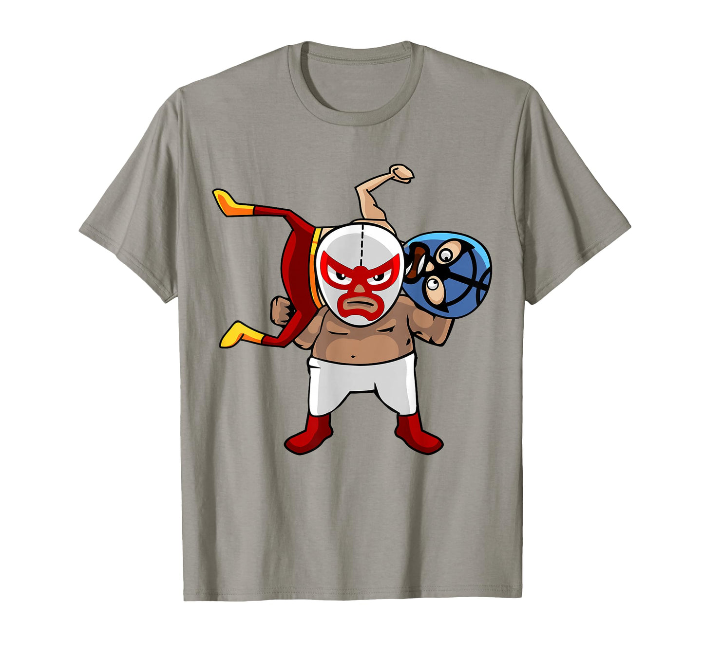 Cool Mexican Wrestling Lucha Libre Mask - Retro Legend T-Shirt