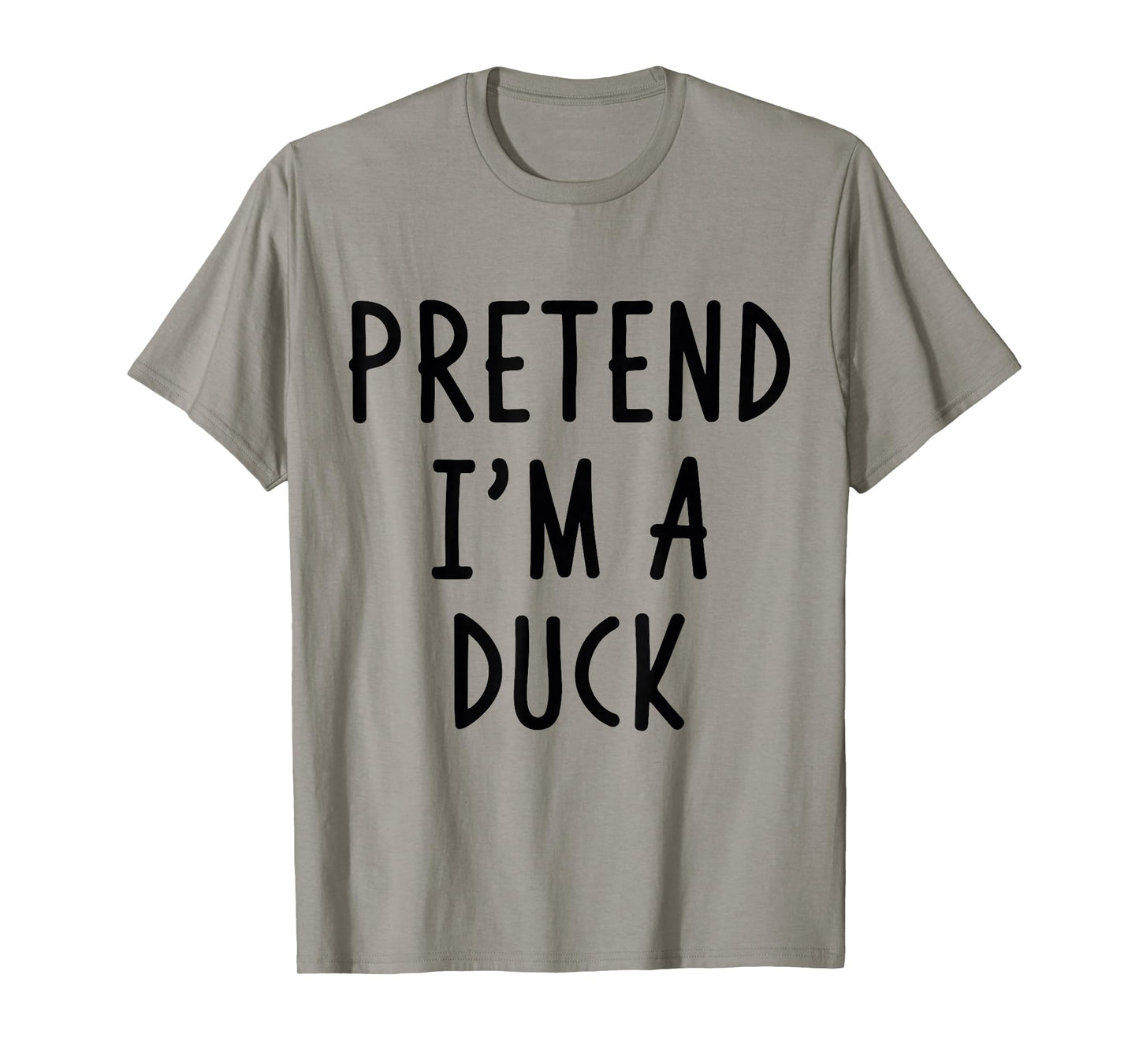 Pretend Im a Duck Costume Halloween T-Shirt
