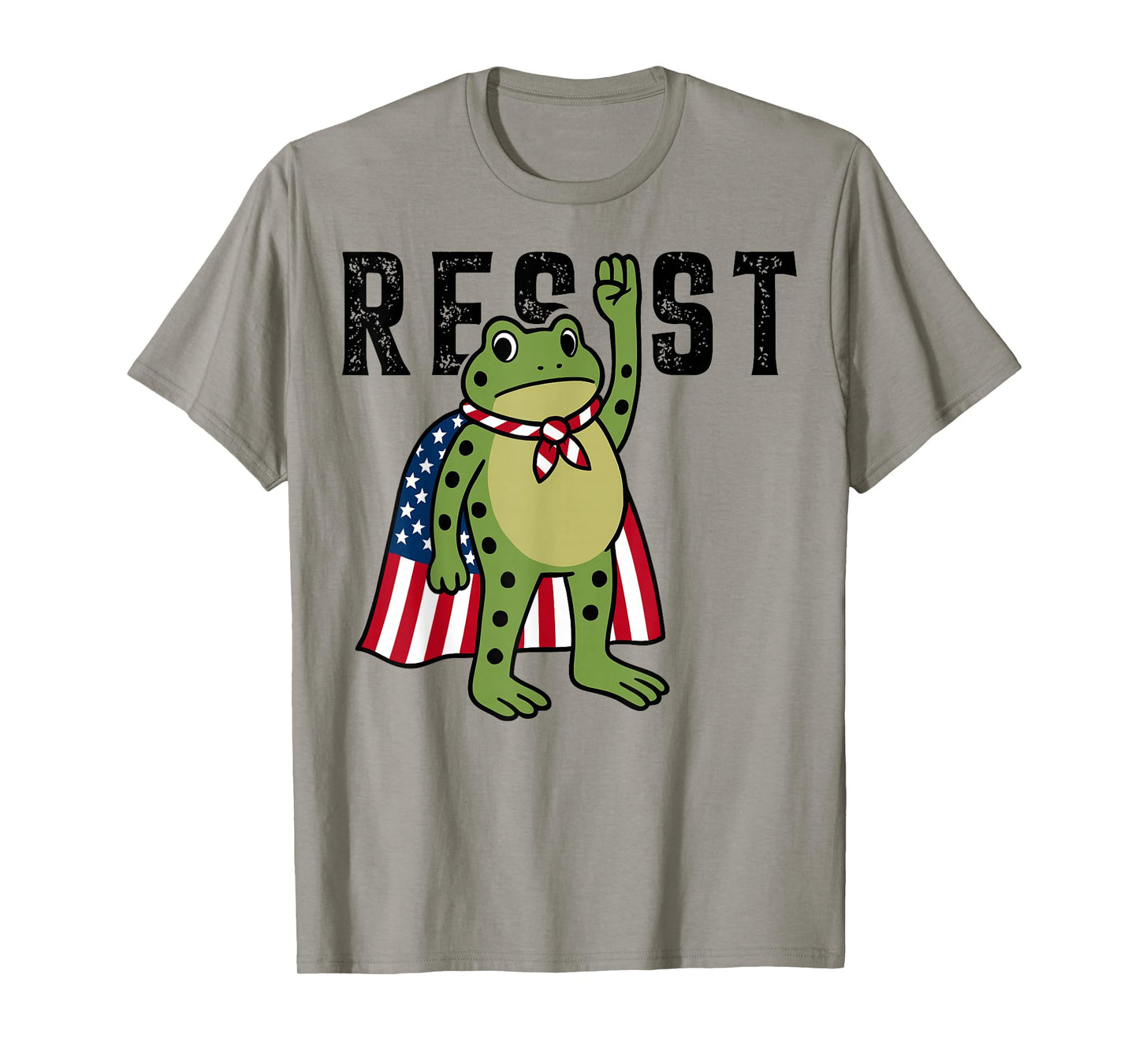 Portland Frog Protest Resist for Men and Women No Kings T-Shirt