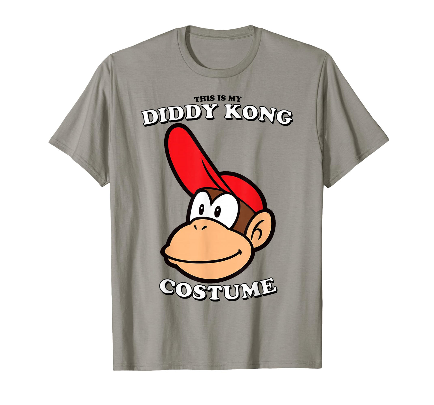 Super Mario Halloween This Is My Diddy Kong Costume T-Shirt