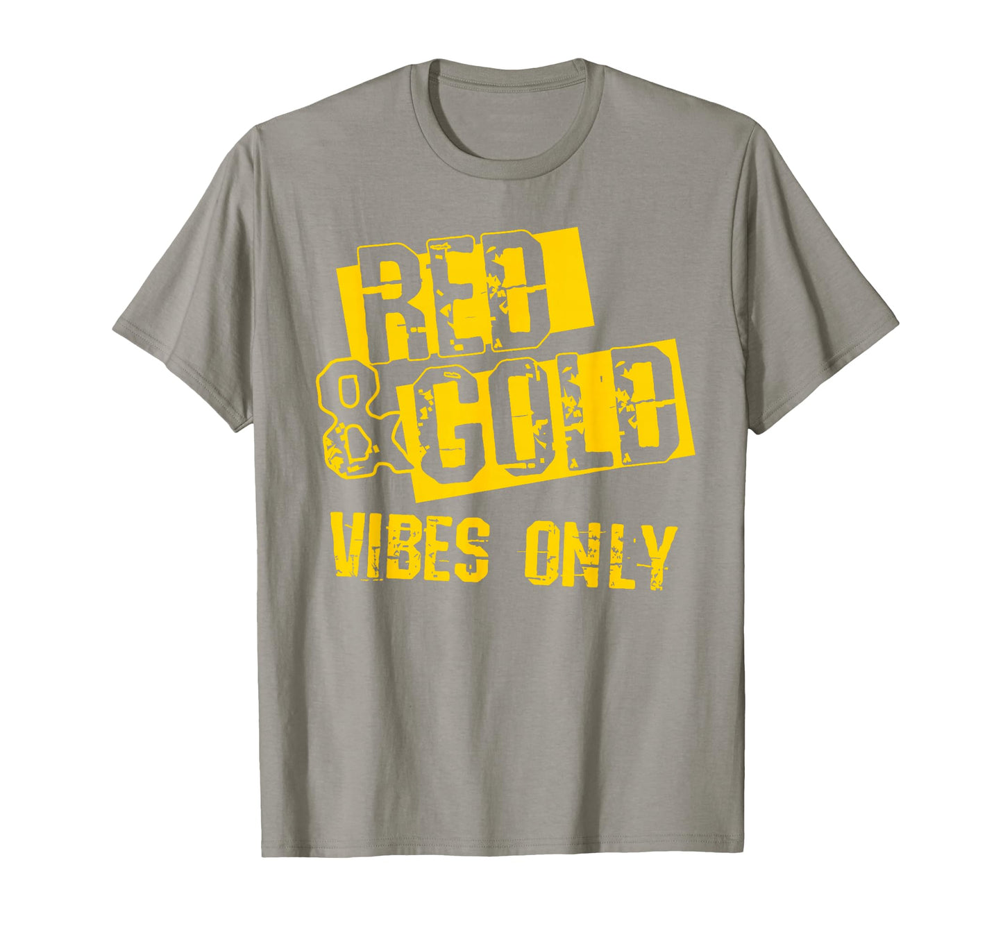 Red and Gold Game Day Group Shirt for High School Football T-Shirt