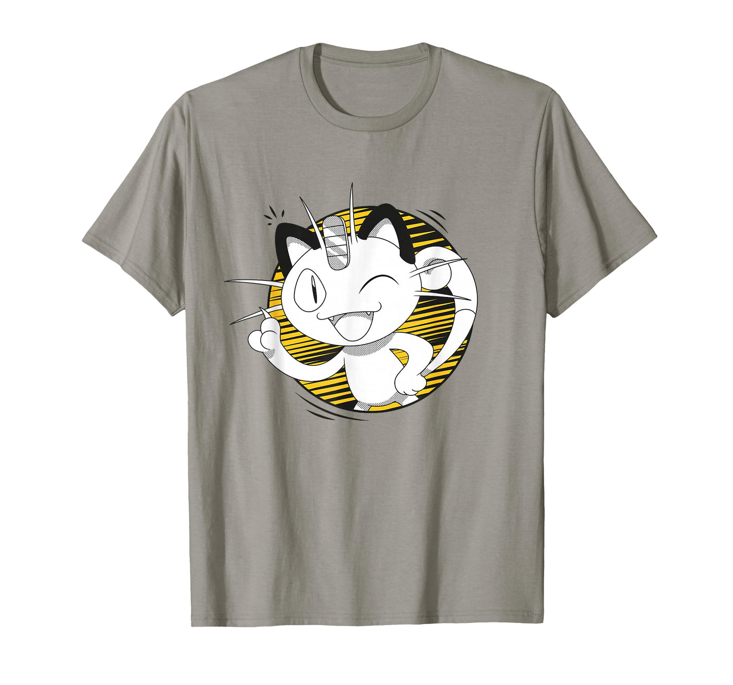 Pokémon Meowth That's Right! Winking Portrait T-Shirt