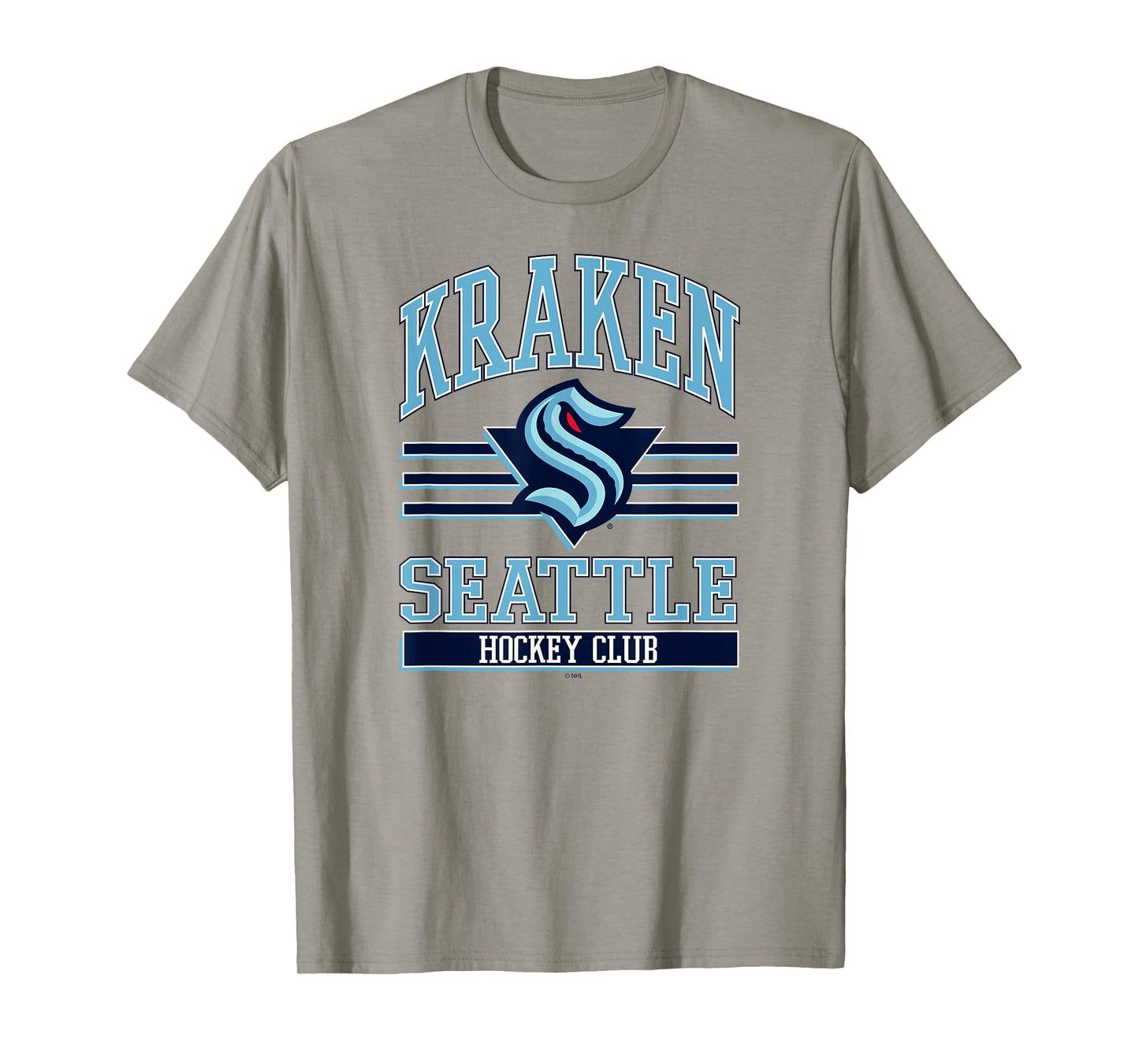 Seattle Kraken Hockey Club Gray Officially Licensed T-Shirt