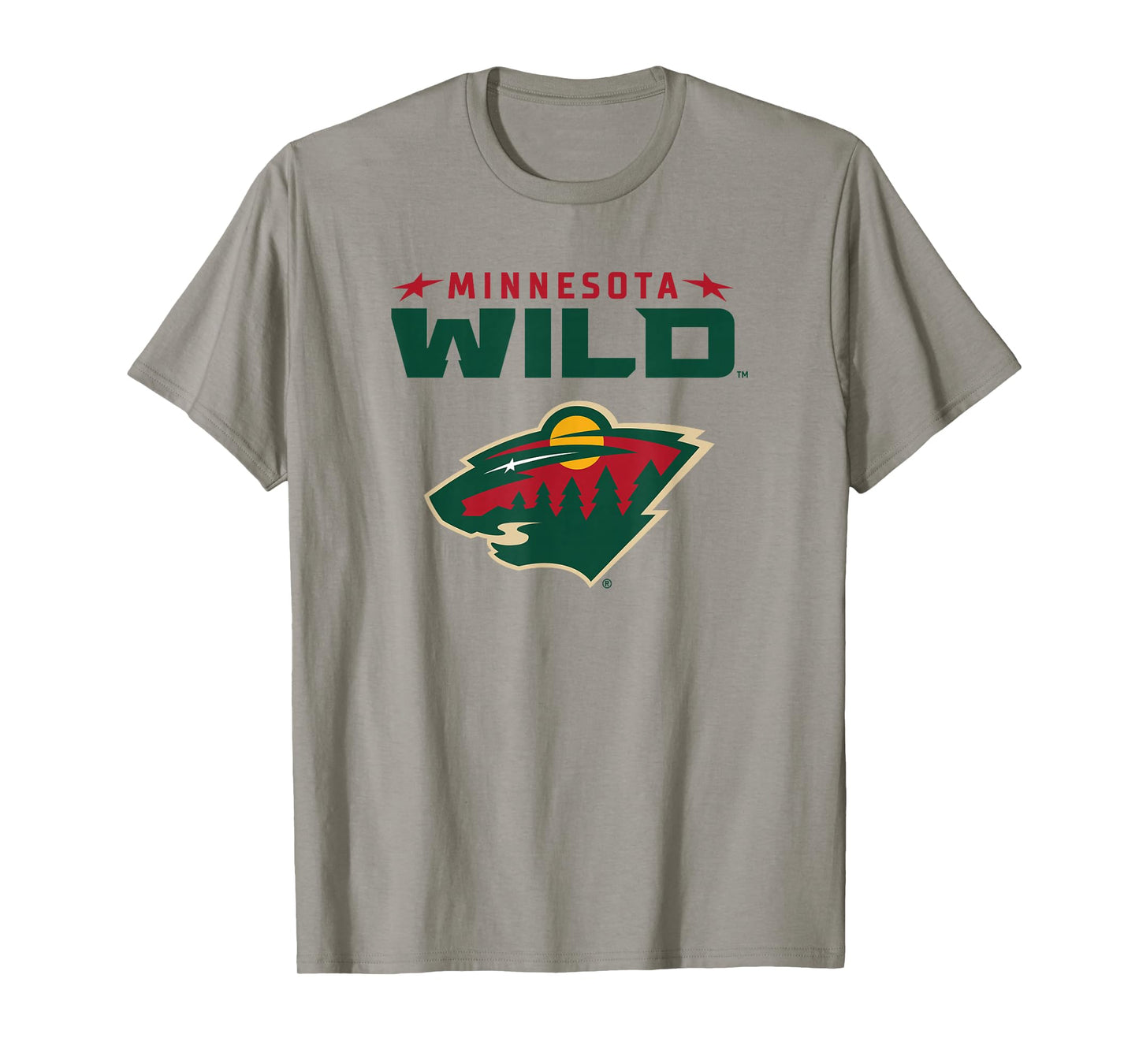 Minnesota Wild Power Play Gray Officially Licensed T-Shirt