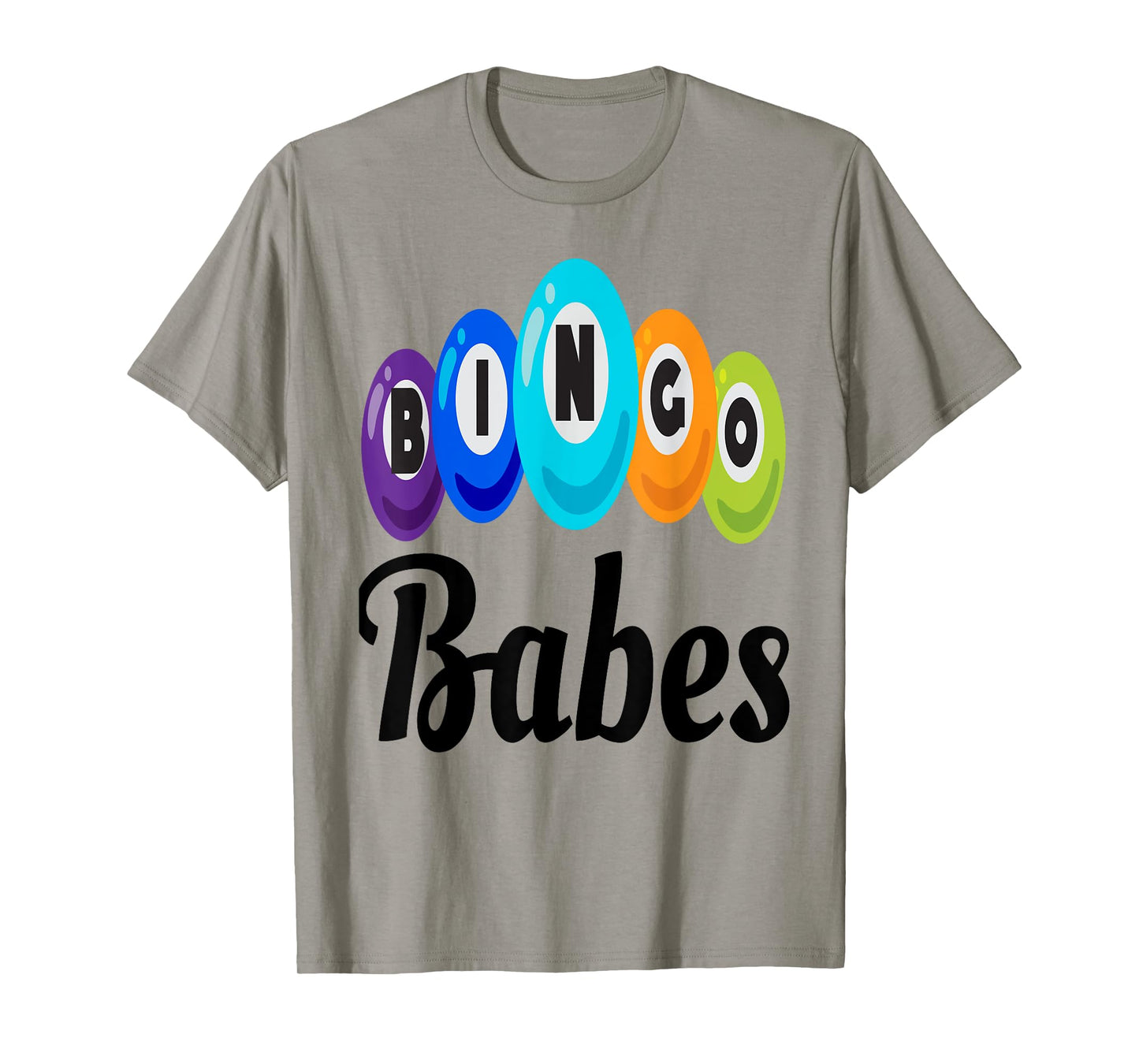 Bingo Babes Player Winning Matching Friend Group Saying T-Shirt