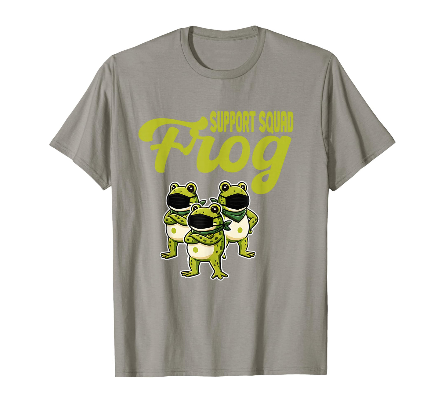 Frog Support Squad Frogs Together Strong Retro Portland T-Shirt