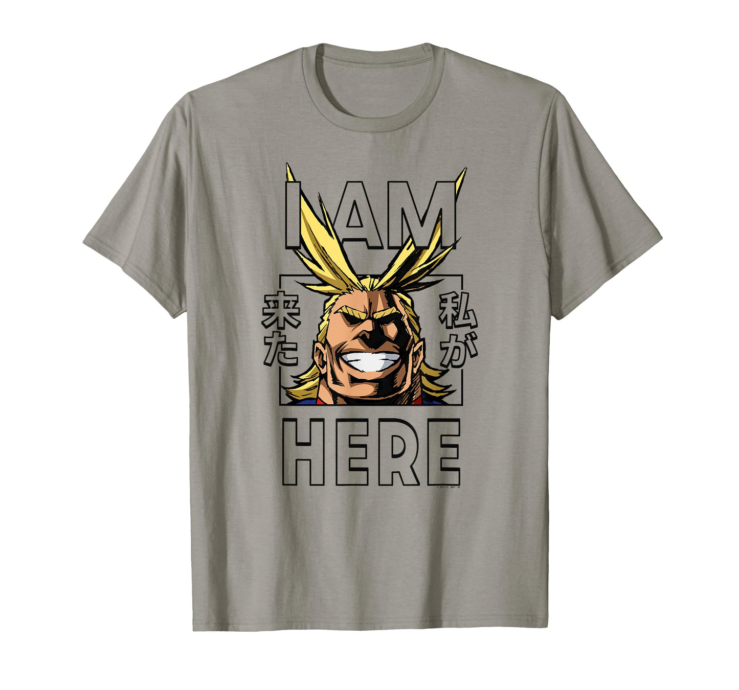 My Hero Academia All Might I Am Here Anime T-Shirt