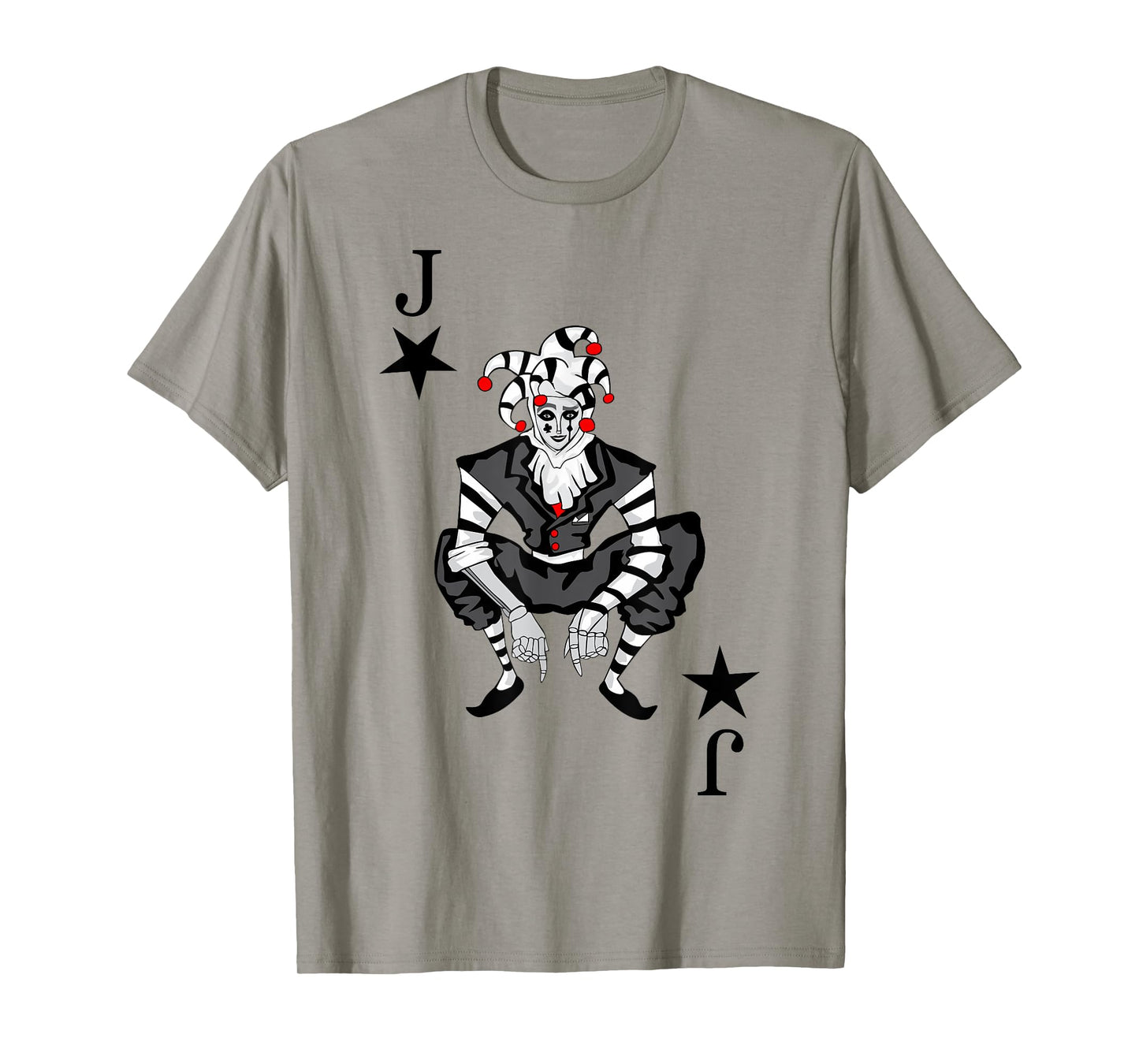 Playing Card Joker Rummy Mardi Gras Carnival Costume T-Shirt