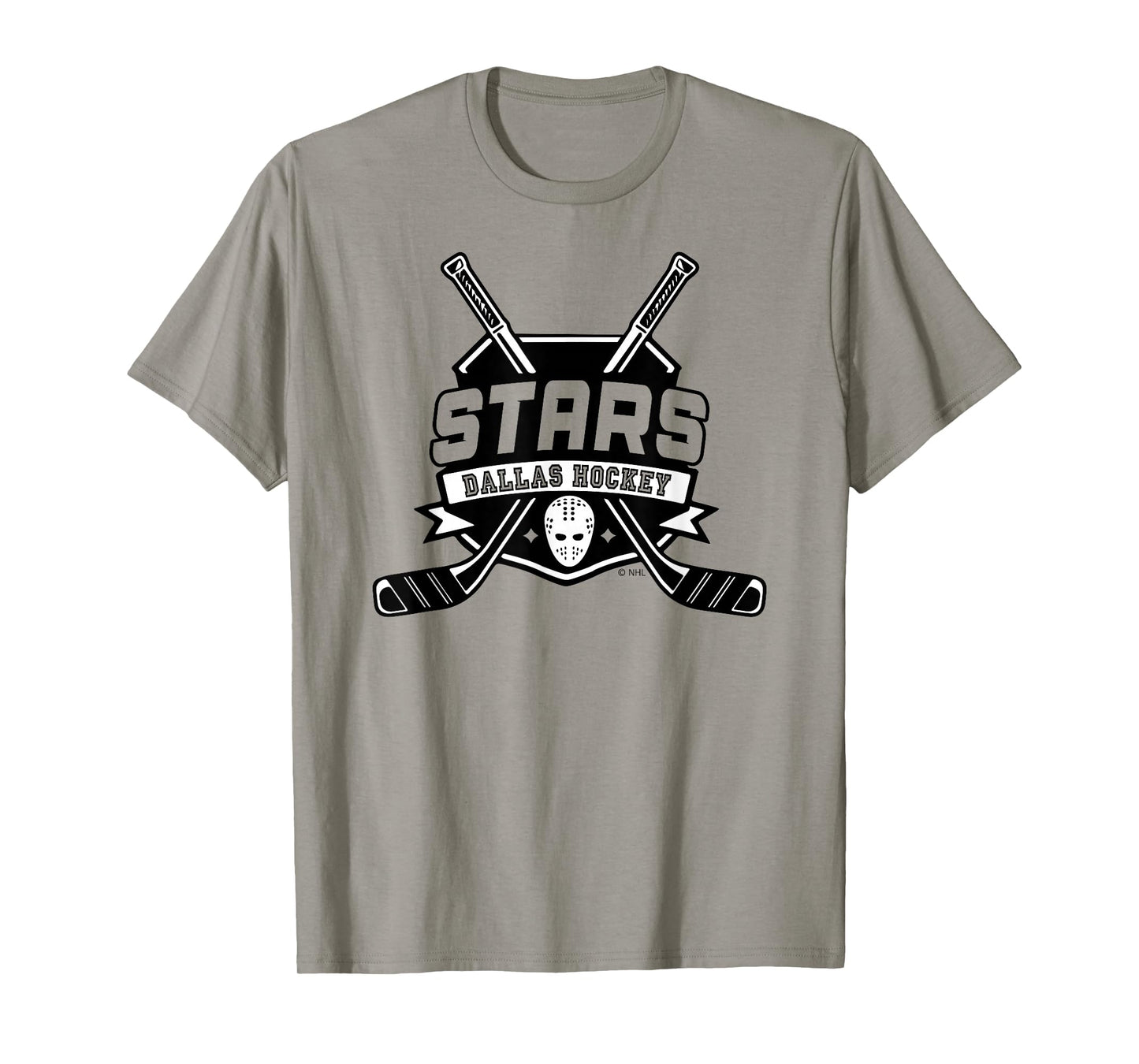 Dallas Stars Hockey Sticks Green Officially Licensed T-Shirt