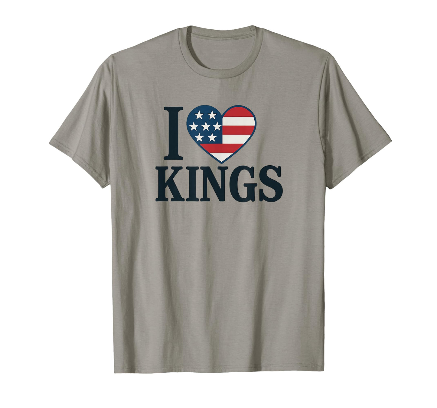 I Love Kings Funny Anti No Kings Protest T-Shirt