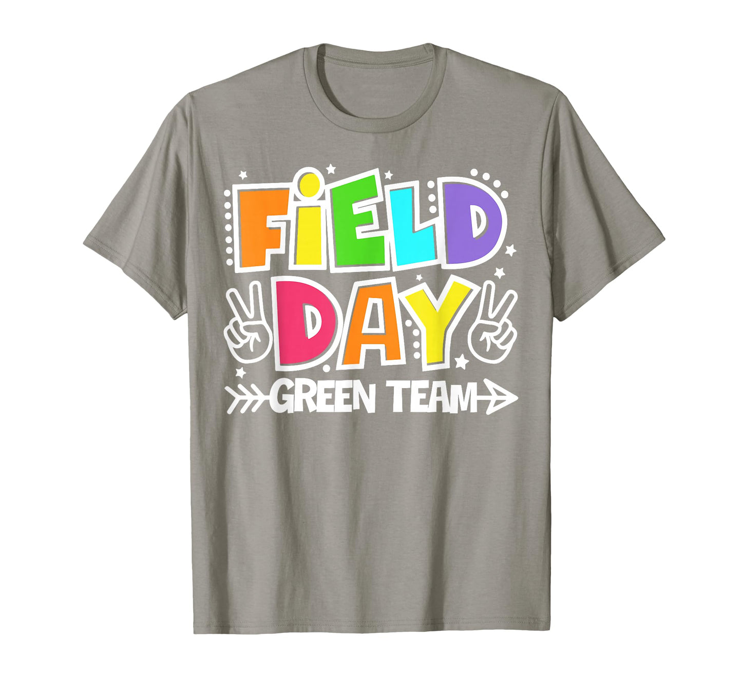 Field Day Green Team Funny For Teacher Kids Field Day Games T-Shirt
