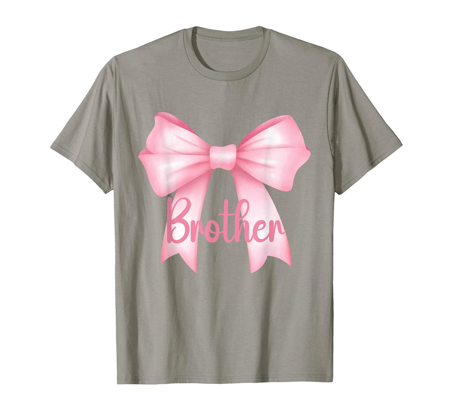 Brother Pink Bow Birthday Girl Brother Of The Birthday Girl T-Shirt