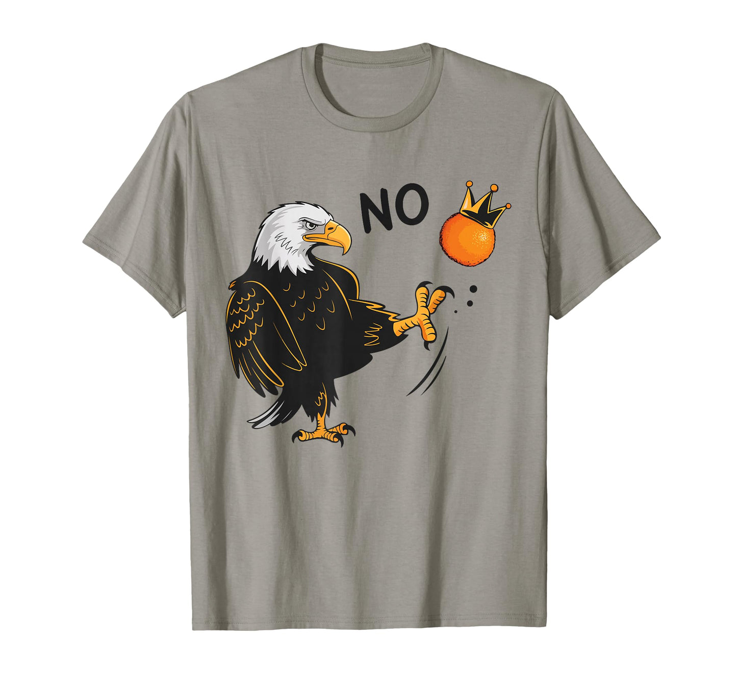 Funny Eagle No Kings October 18 No Kings Day Men Women T-Shirt