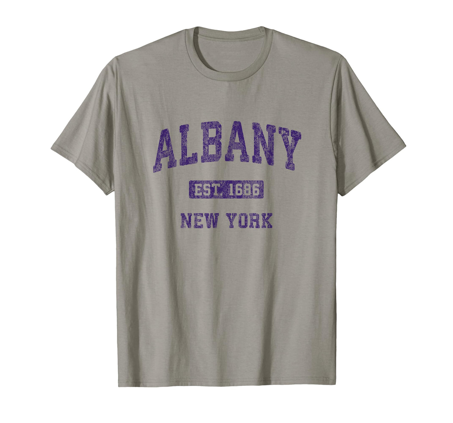 Albany New York Vintage Athletic Sports Design T-Shirt