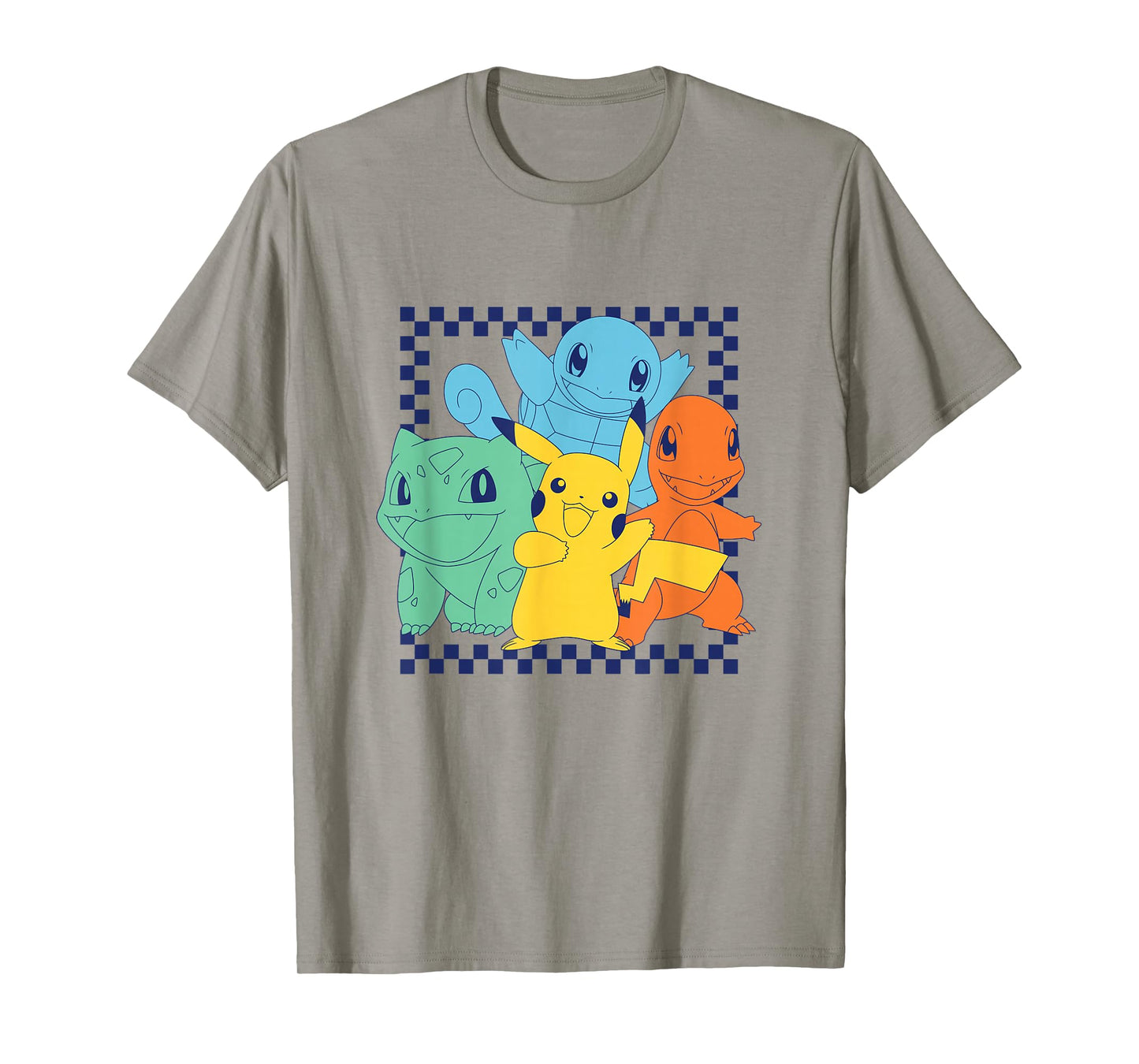 Pokémon - Pikachu Charmander Bulbasaur Squirtle Group T-Shirt