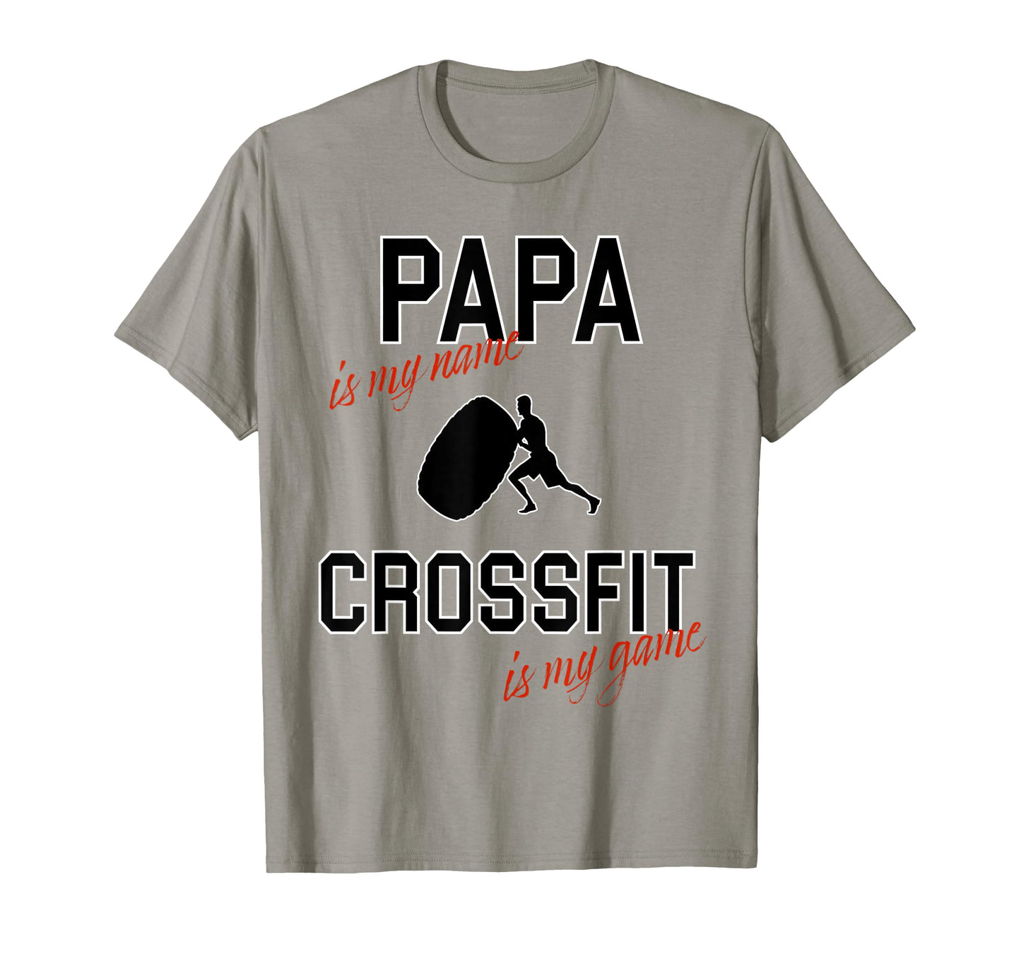 Mens Funny Dad Gifts - Future Dad Crossfit Game T-Shirt