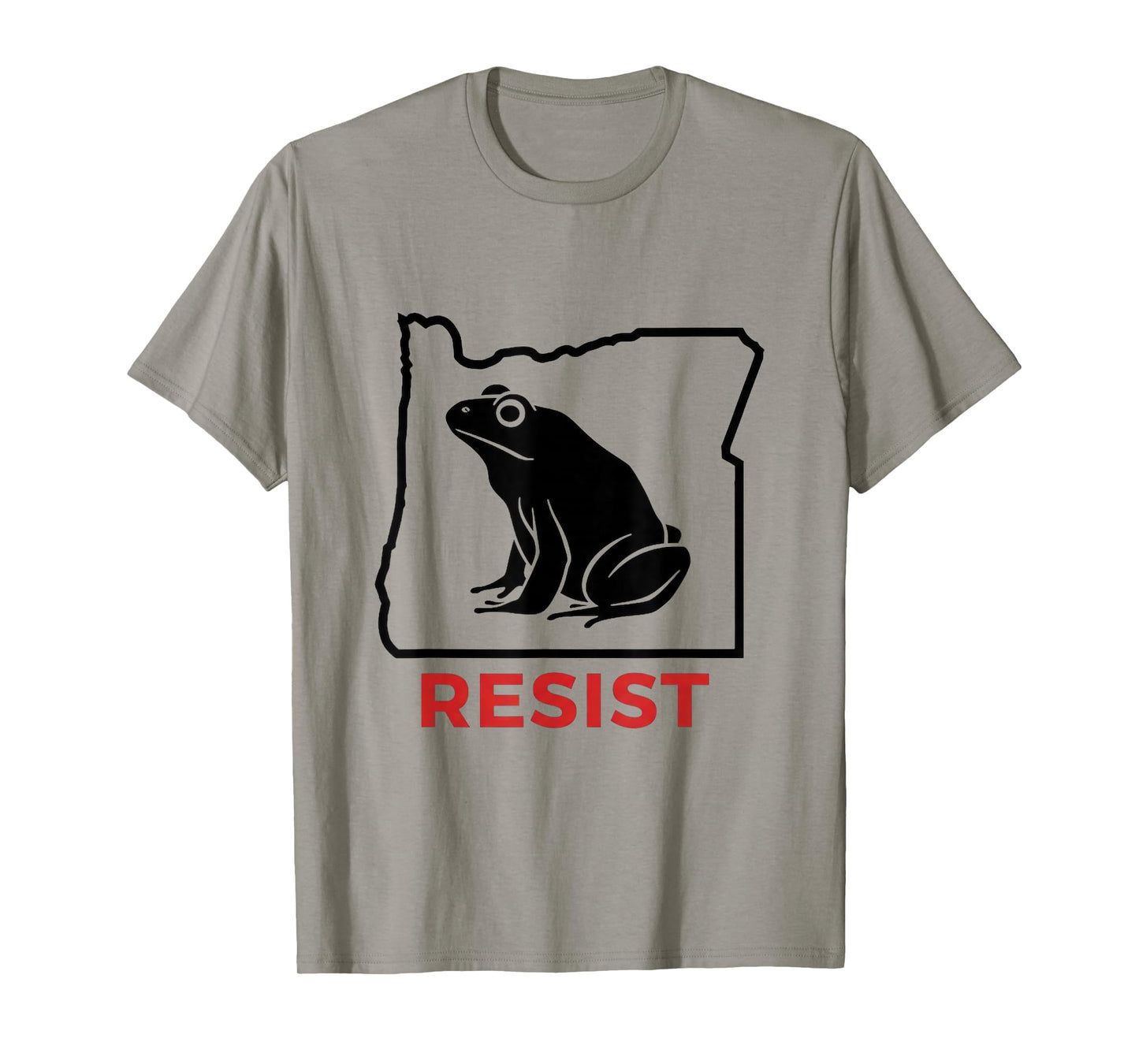 Portland Frog Protest Shirt Funny Portland Frog T-Shirt