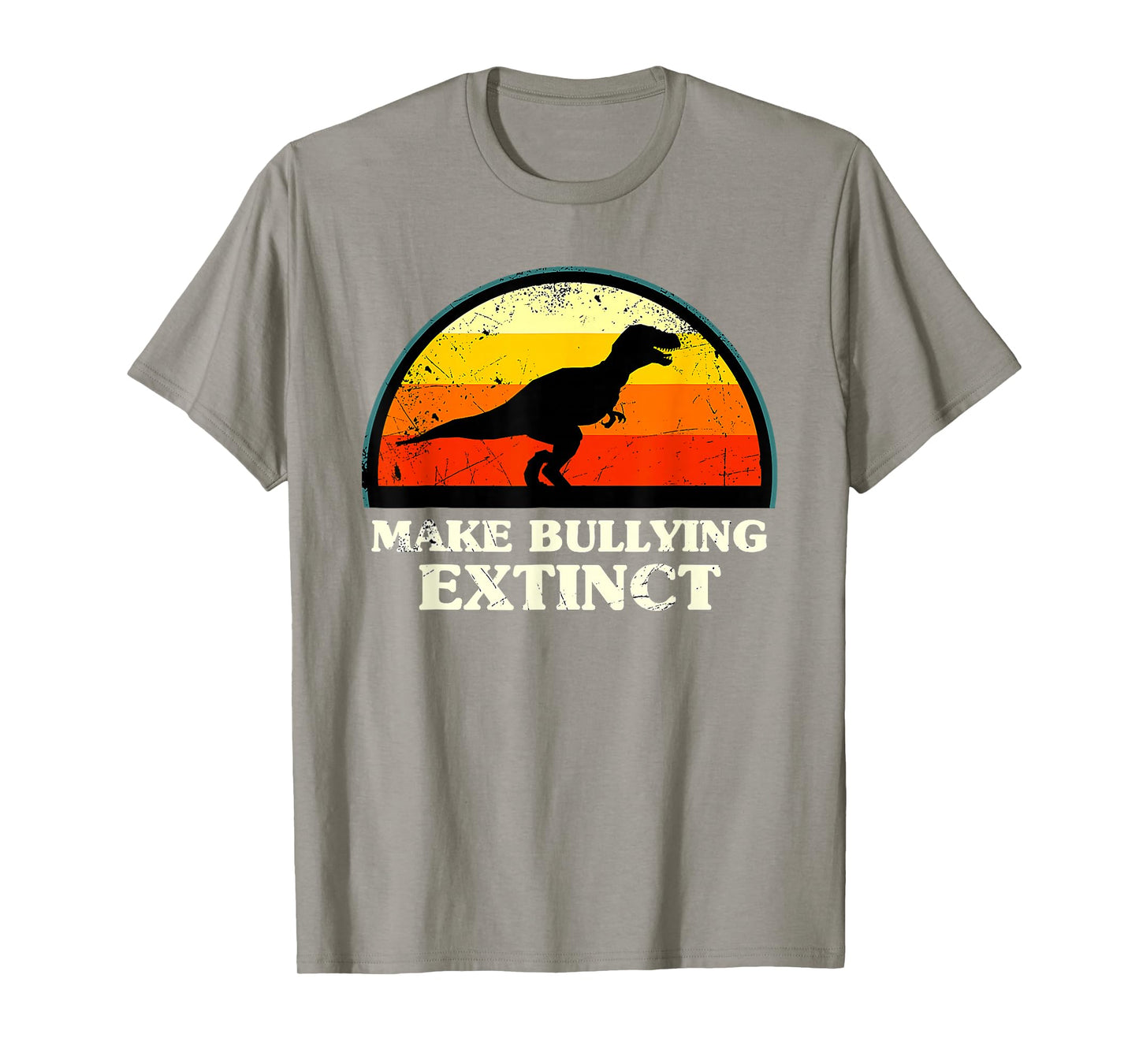 Make Bullying Extinct We Wear Orange for Unity Day Dinosaur T-Shirt