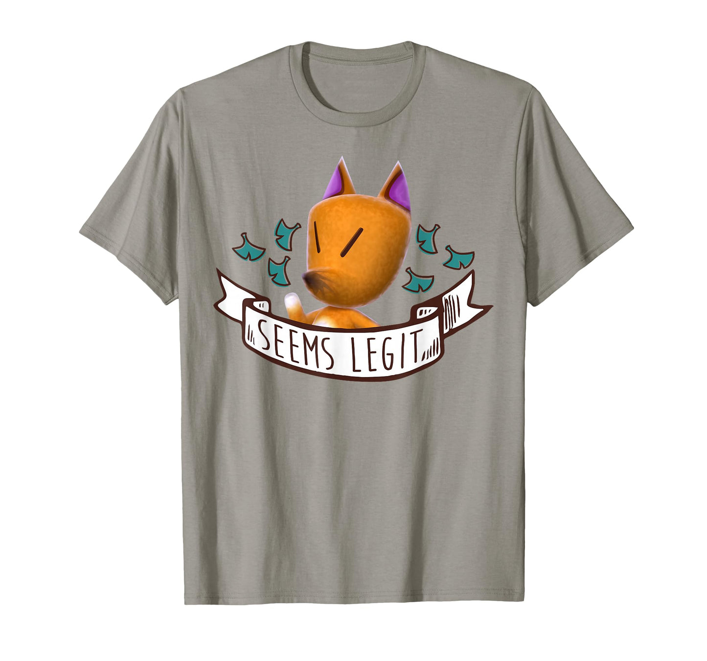 Nintendo Animal Crossing Redd Seems Legit Graphic T-Shirt