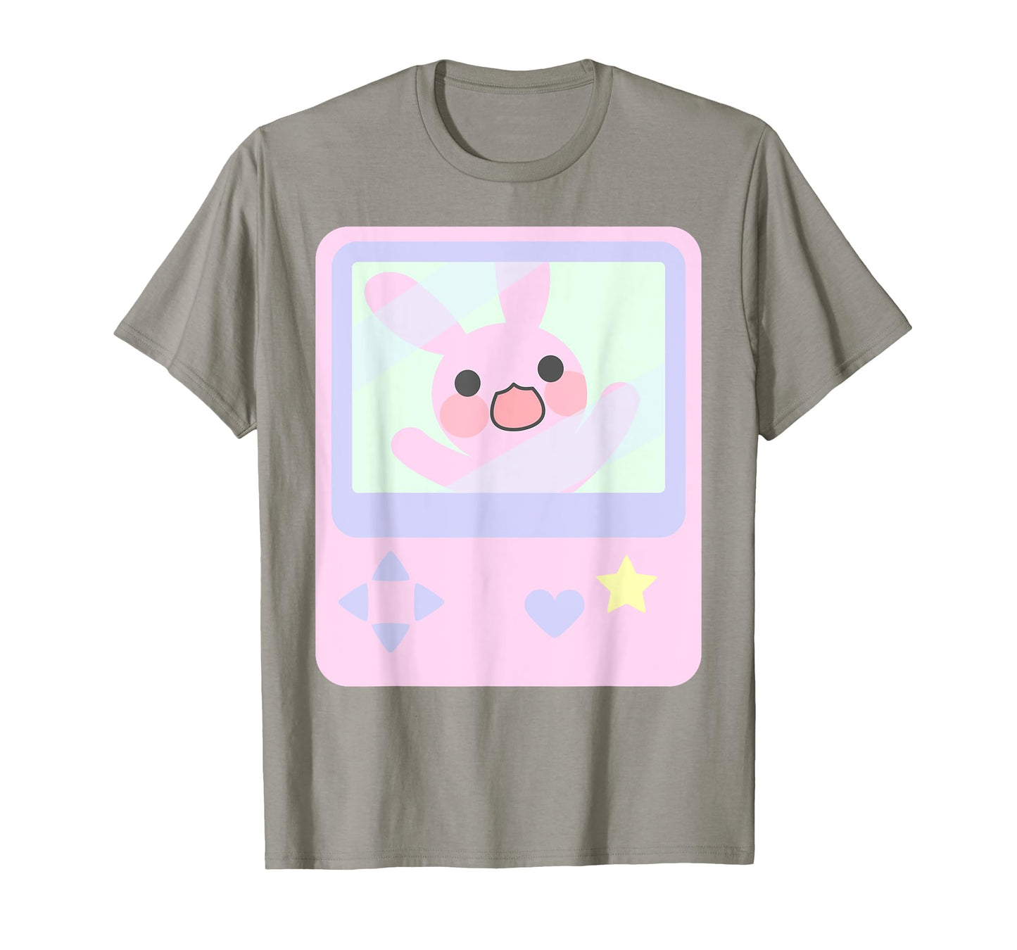 Kawaii Gamer Bunny Rabbit Pastel Shirt T-Shirt