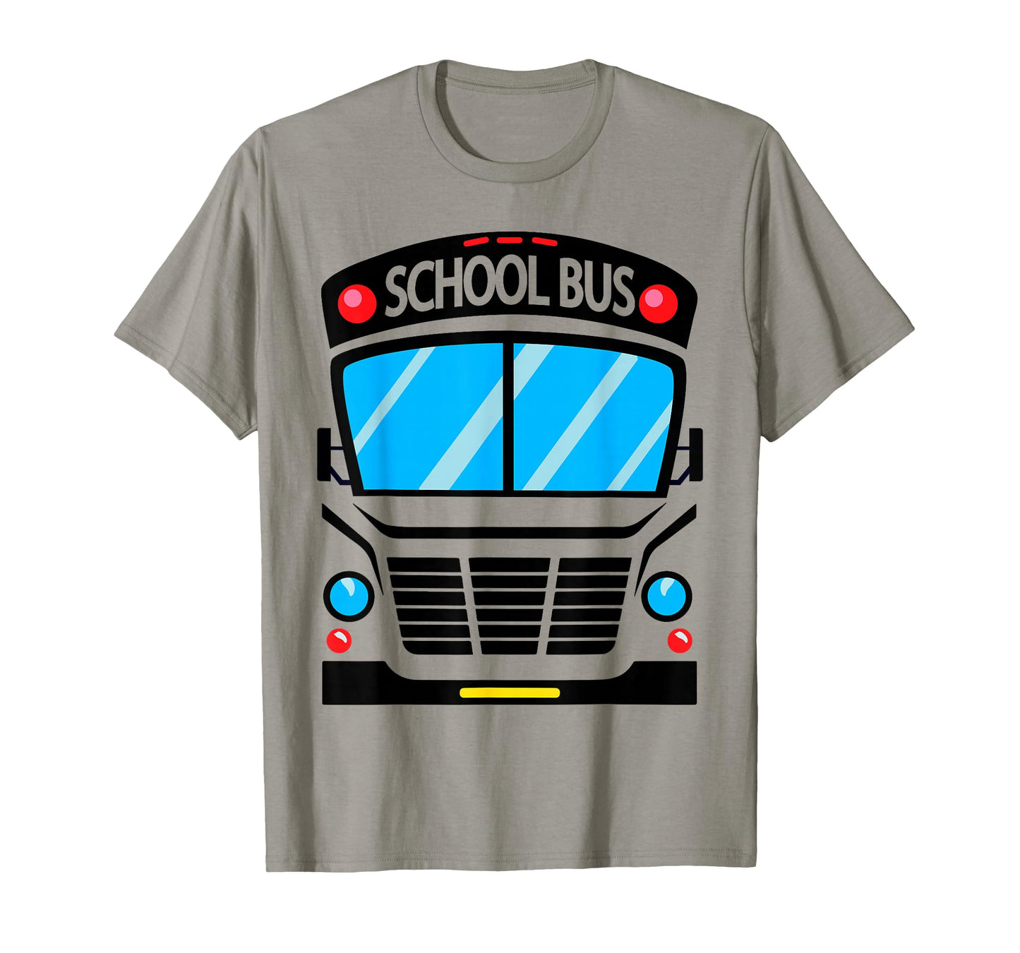 School Bus Halloween Costume Bus Driver Adults and Kids T-Shirt