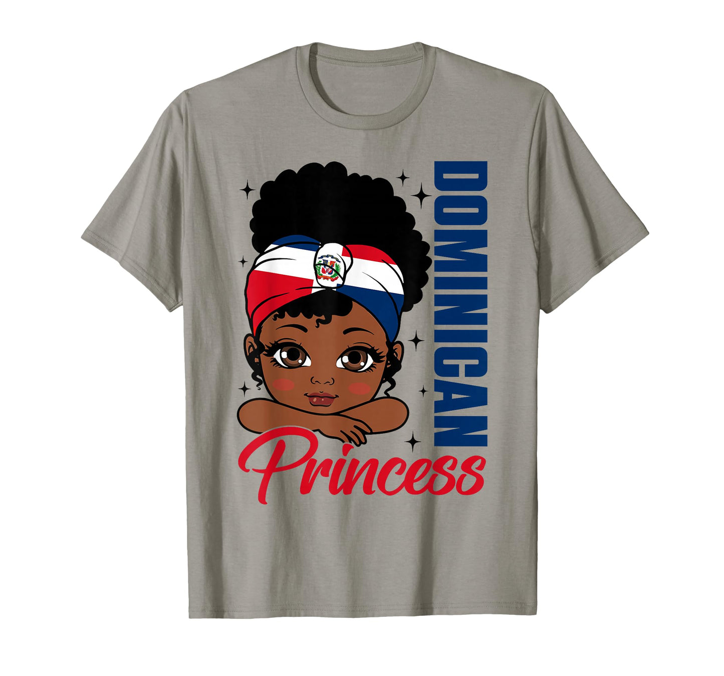 Dominican Republic Dominican Princess Girl Hispanic Heritage T-Shirt