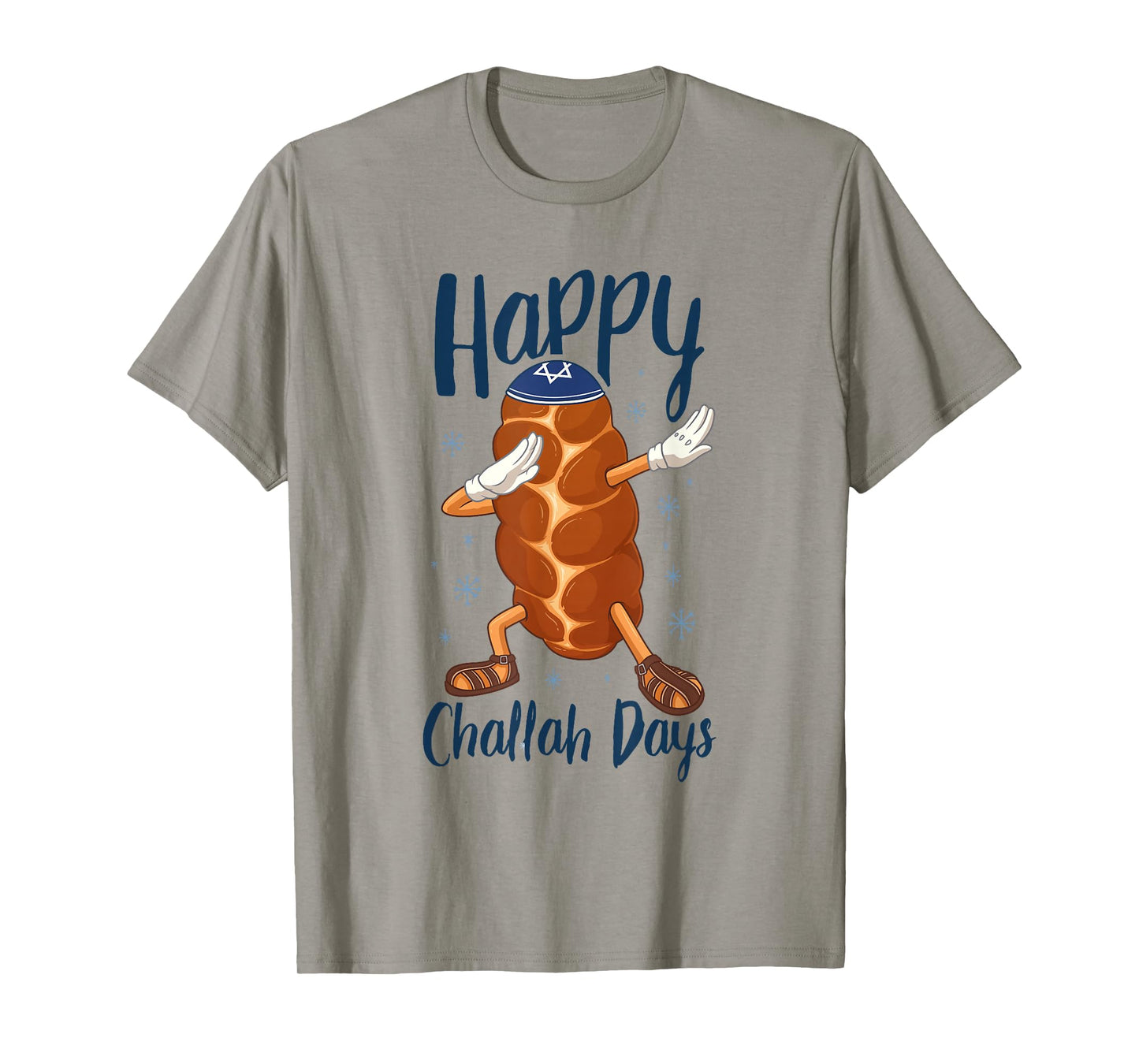 Hanukkah Dabbing Challah Bread Funny Happy Challah Days T-Shirt