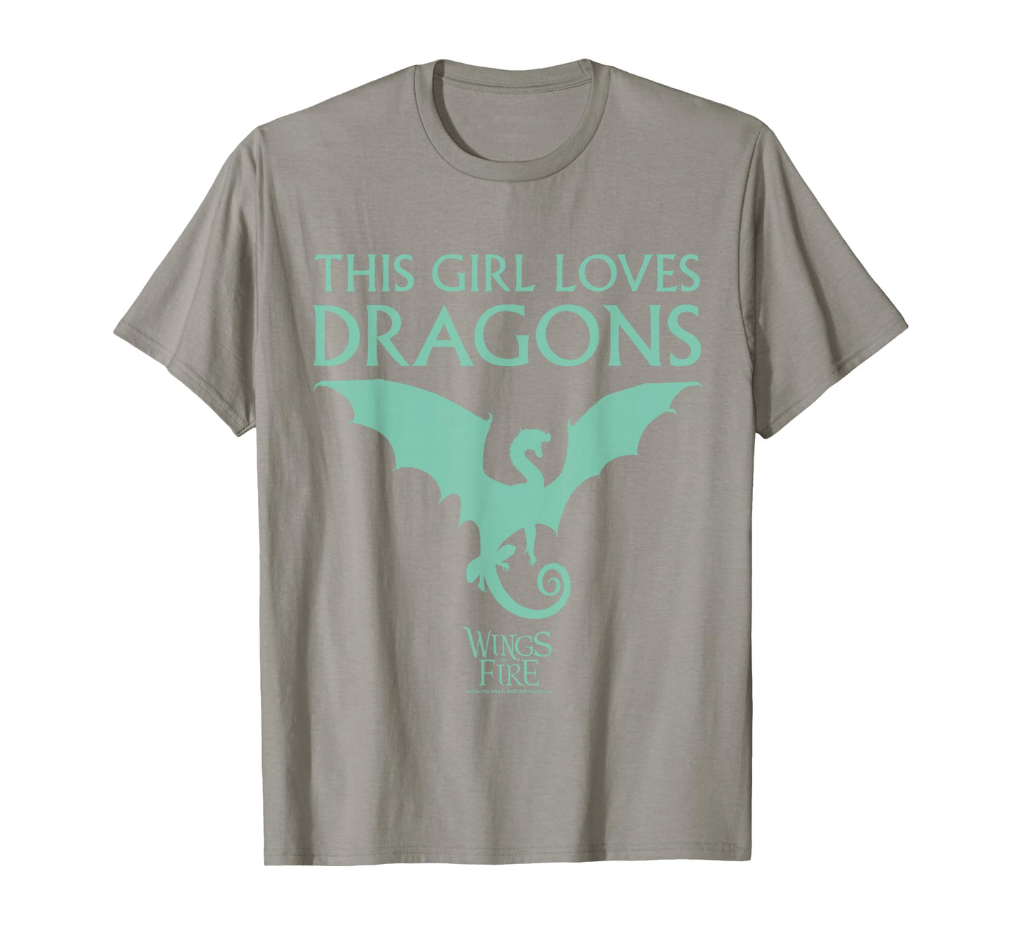 Wings of Fire Girl Loves Dragons T-Shirt