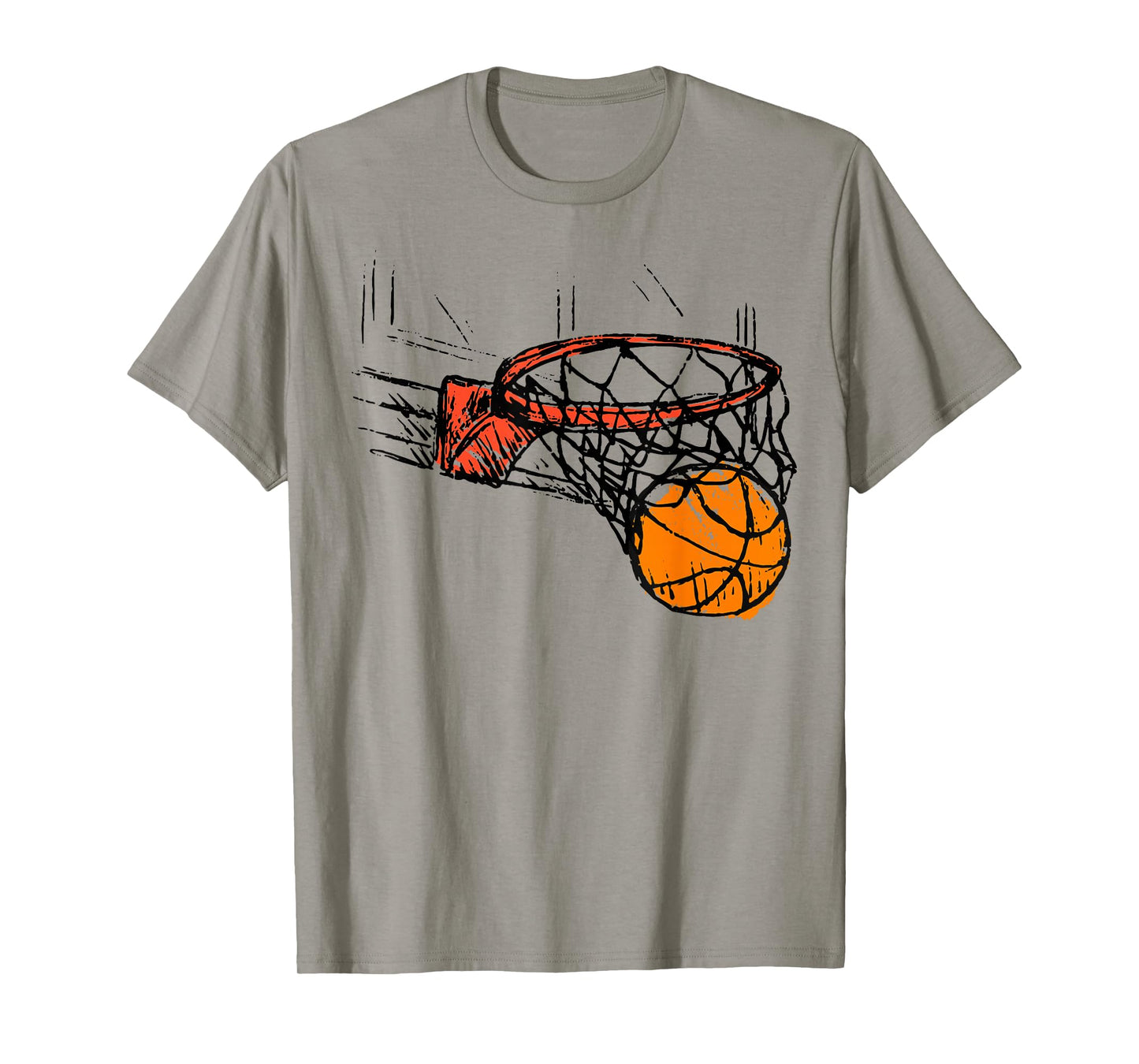 Basketball Ball Player Tee Basketball Coach Fan Game Day T-Shirt