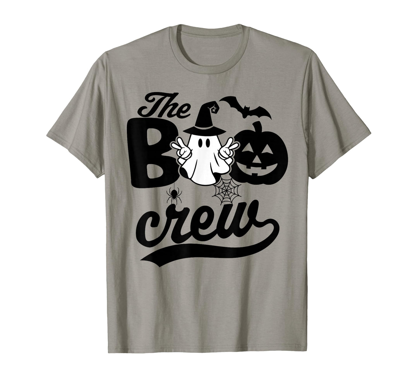 The Boo Crew Halloween Ghost Pumpkin T-Shirt