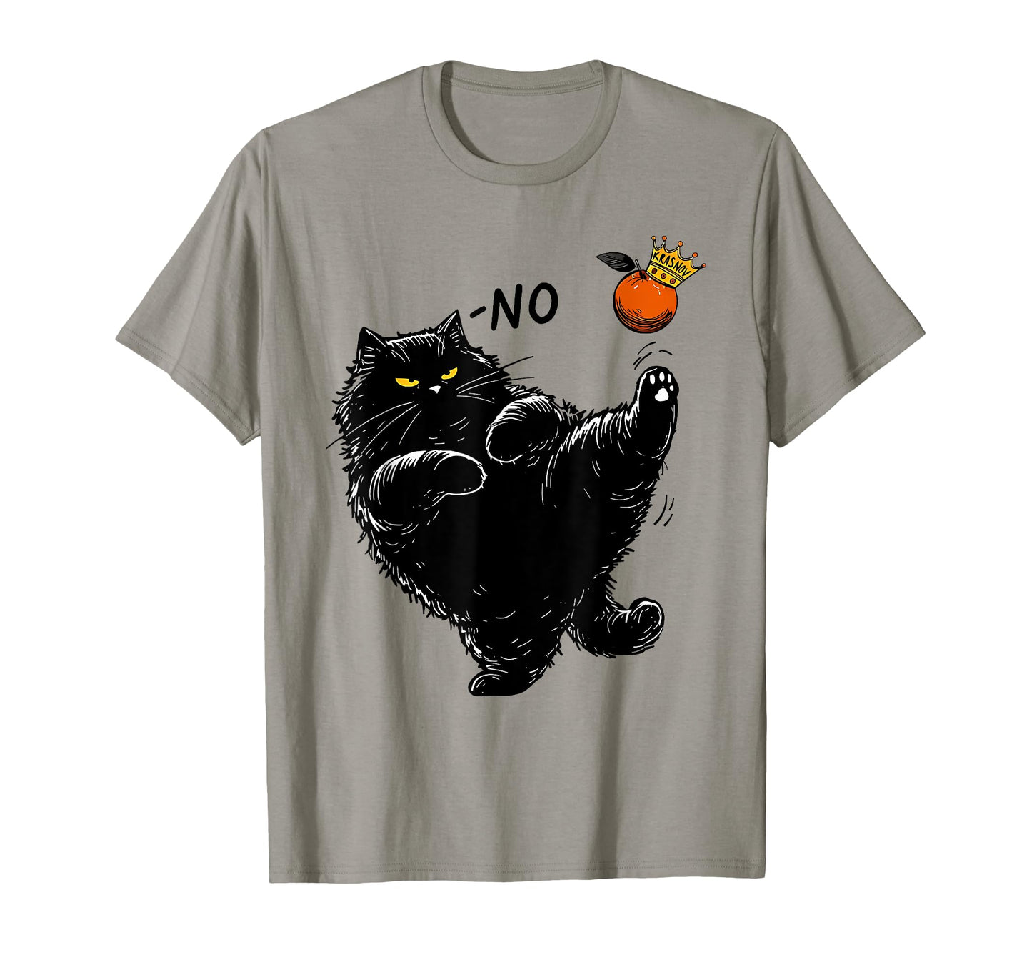 Black Cat No Kings In America Men Women Kids T-Shirt