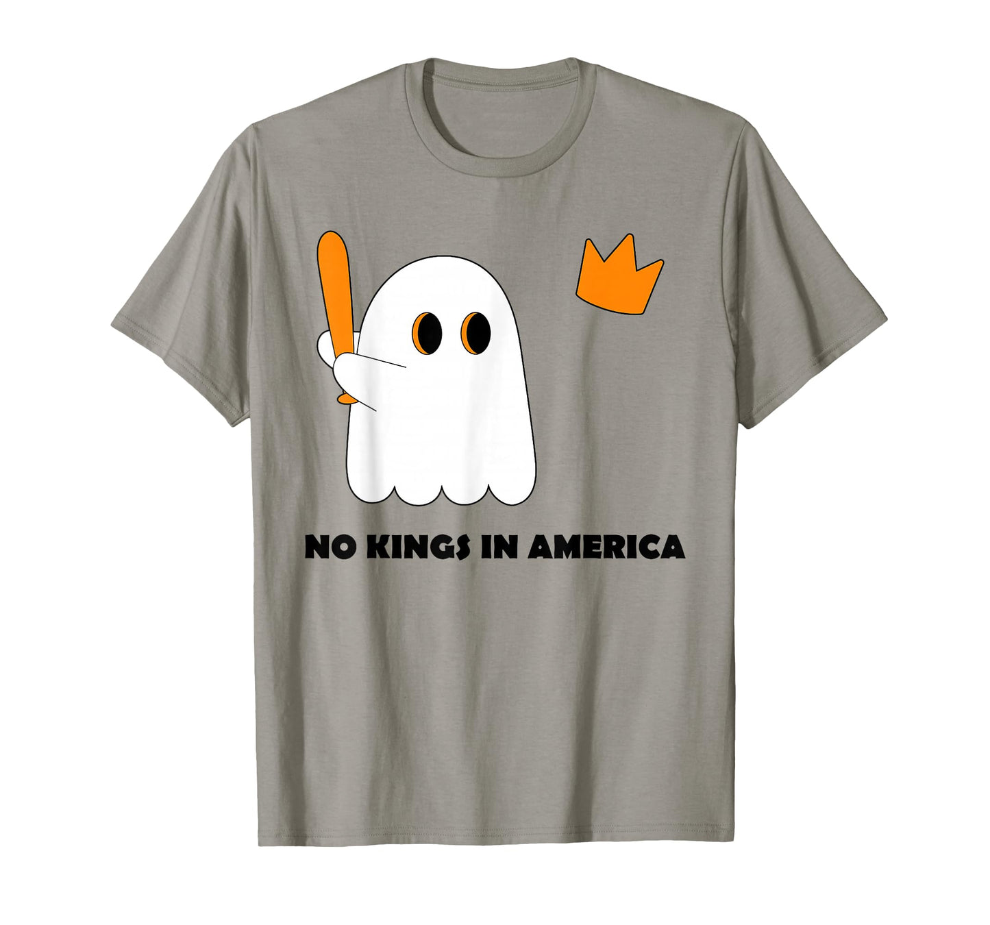 No Kings in America Funny Halloween T-Shirt