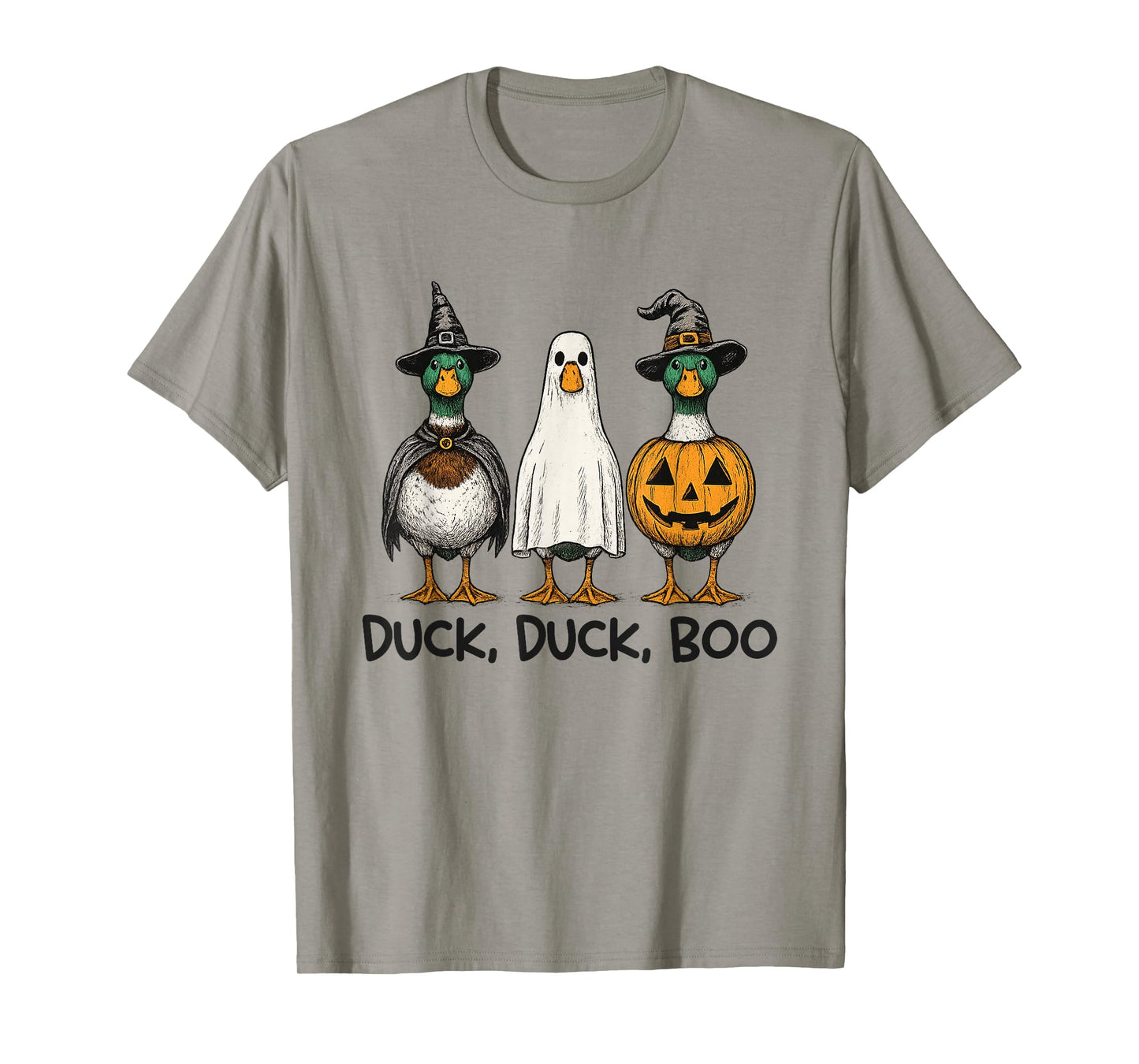 Duck Duck Boo Spooky Season Halloween Costume Duck Mallard T-Shirt