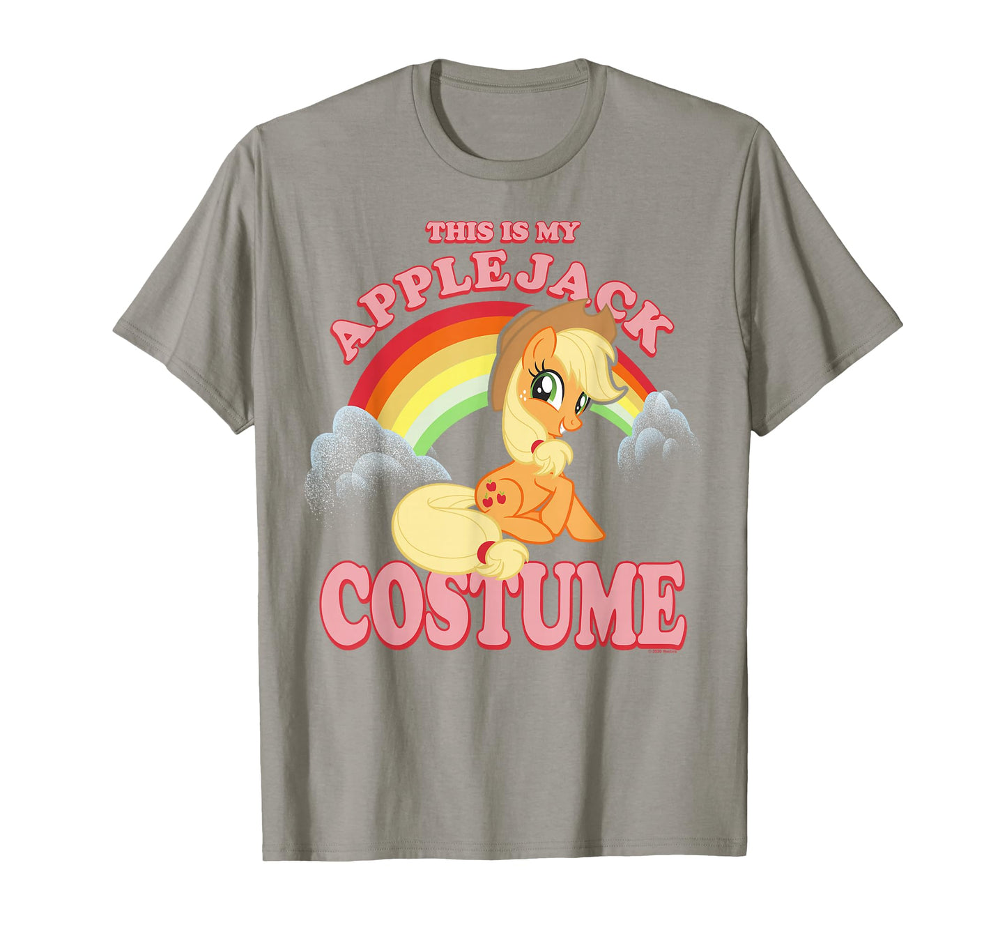 My Little Pony Halloween This Is My Applejack Costume Retro T-Shirt