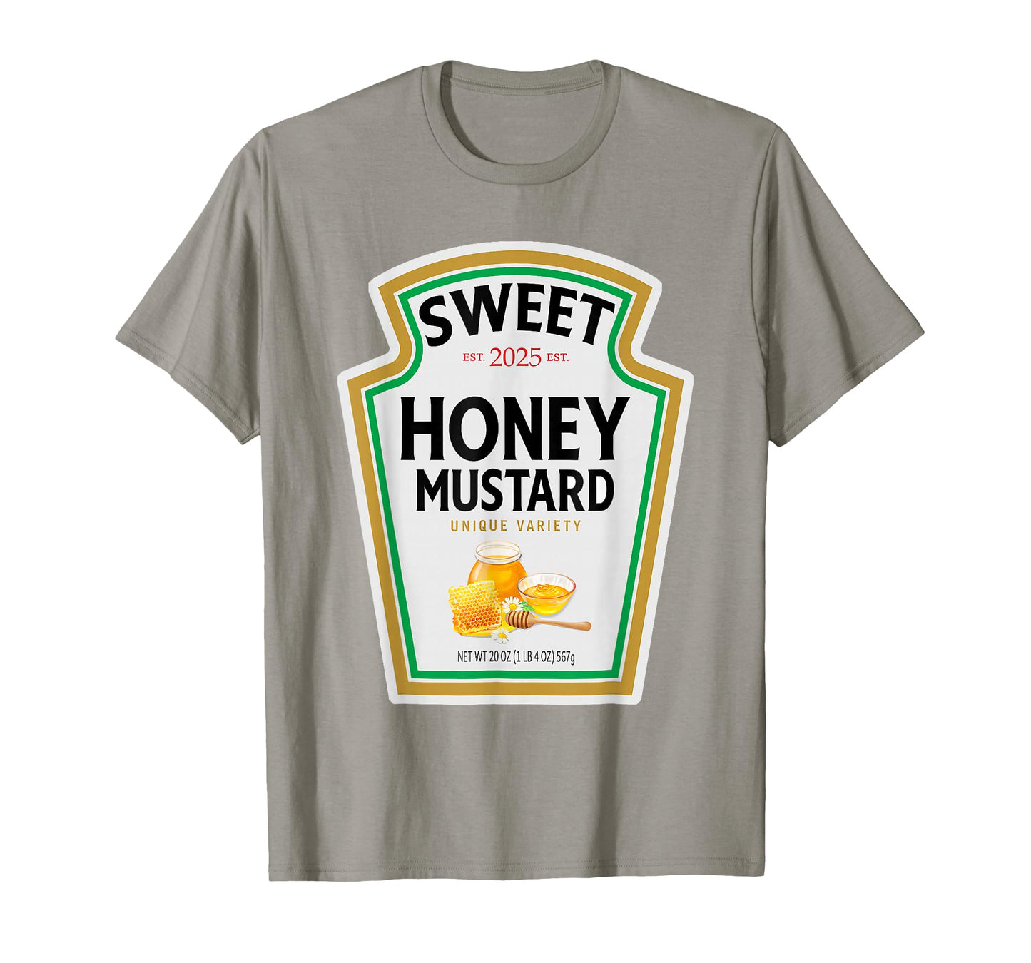Sweet Honey Mustard Funny DIY Halloween Costume Matching T-Shirt