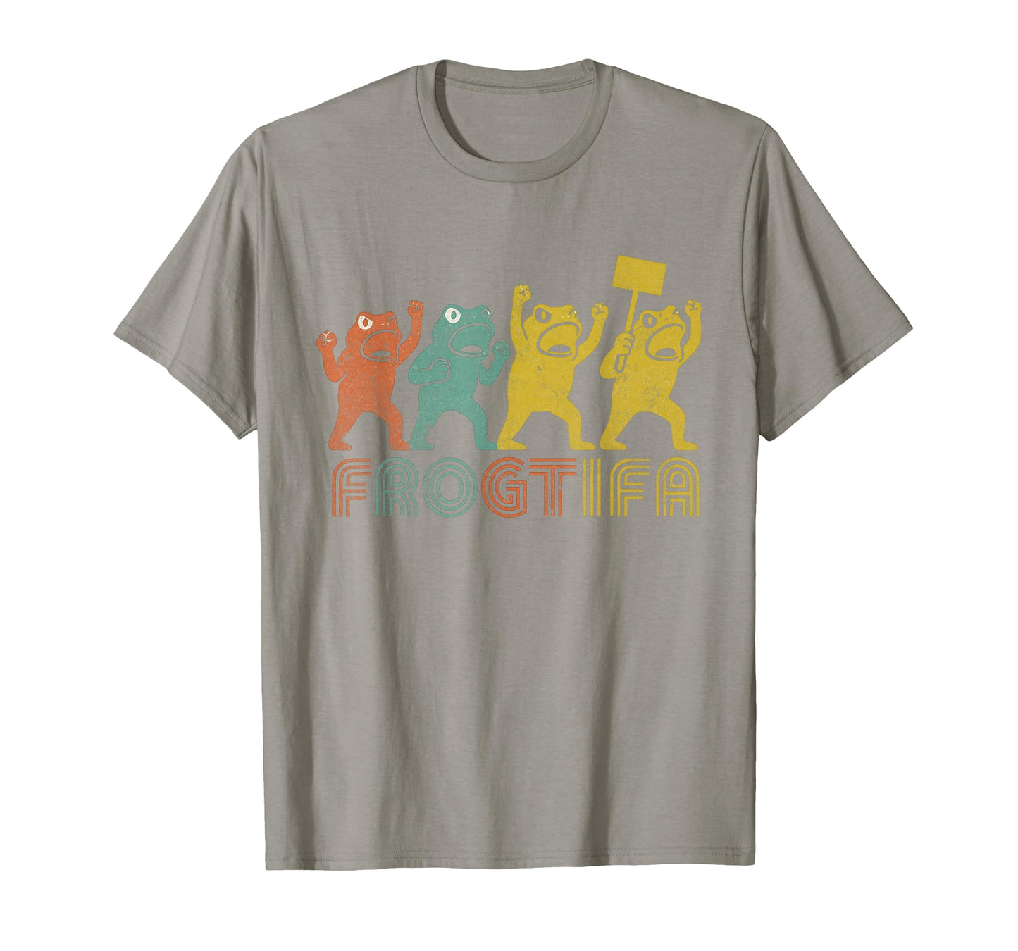 Ribbit Against The Machine Funny Portland Frog Resist T-Shirt