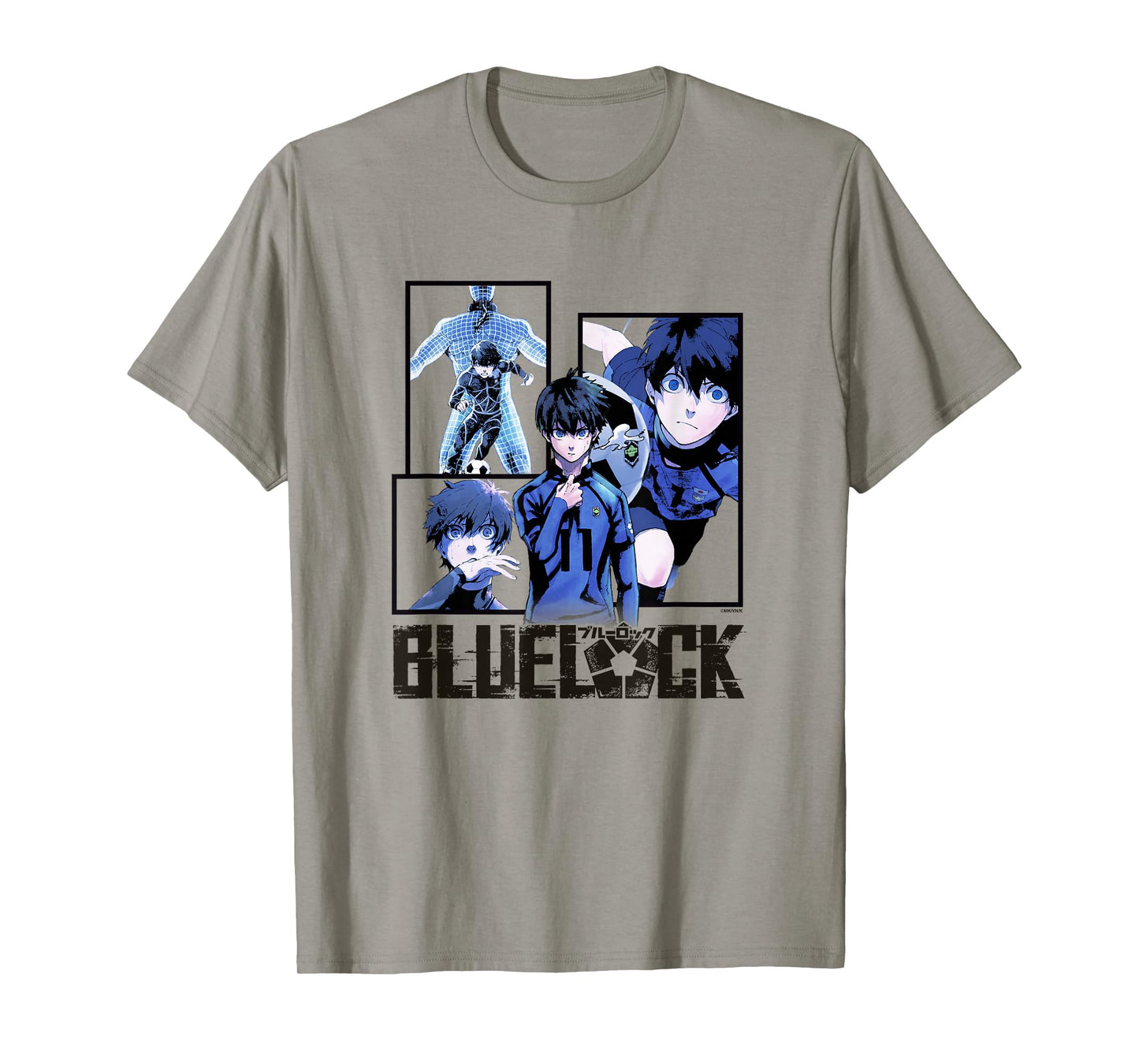 Blue Lock Yoichi Isagi The Mind On The Game Big Split Logo T-Shirt