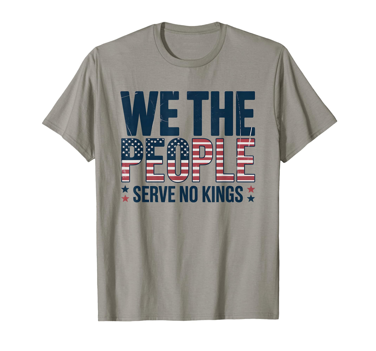 No Kings in America Democracy We The People Patriotic T-Shirt